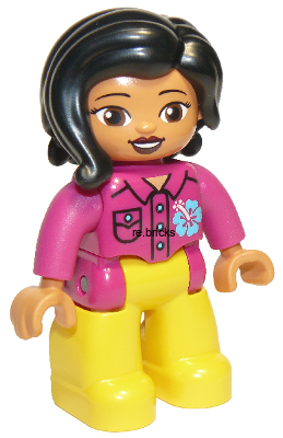 Lego® Duplo® postavička, žena, maminka