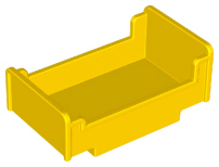 Lego Duplo postel velká žlutá