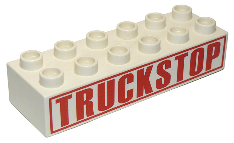 Lego® Duplo® Kostka s potiskem Truckstop