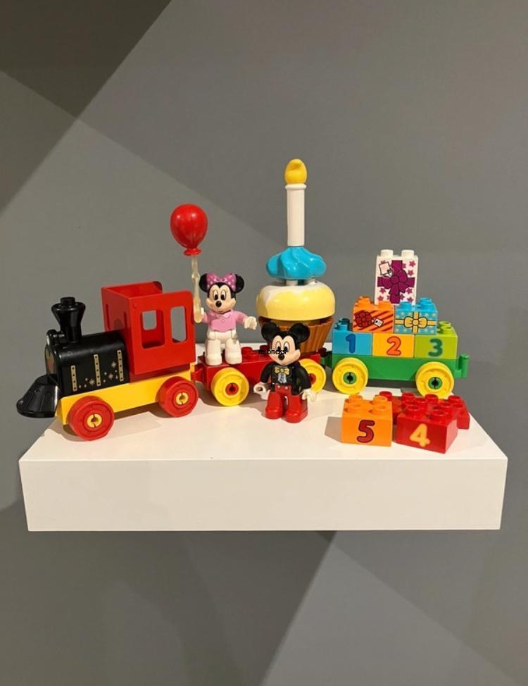 Lego Duplo 10597 Mickey a Minnie narozeninový vlak