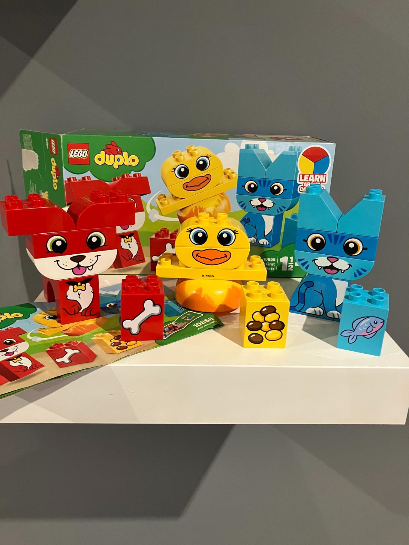 LEGO DUPLO 10858 Moji první skládací mazlíčci