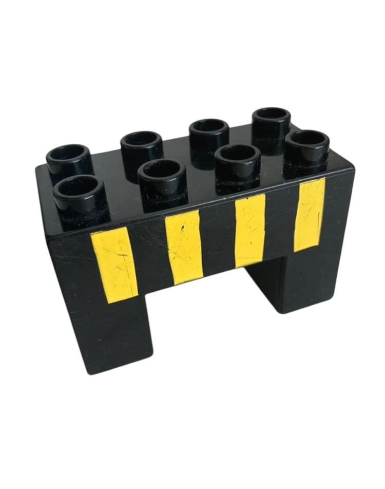 Lego Duplo most černý s potiskem