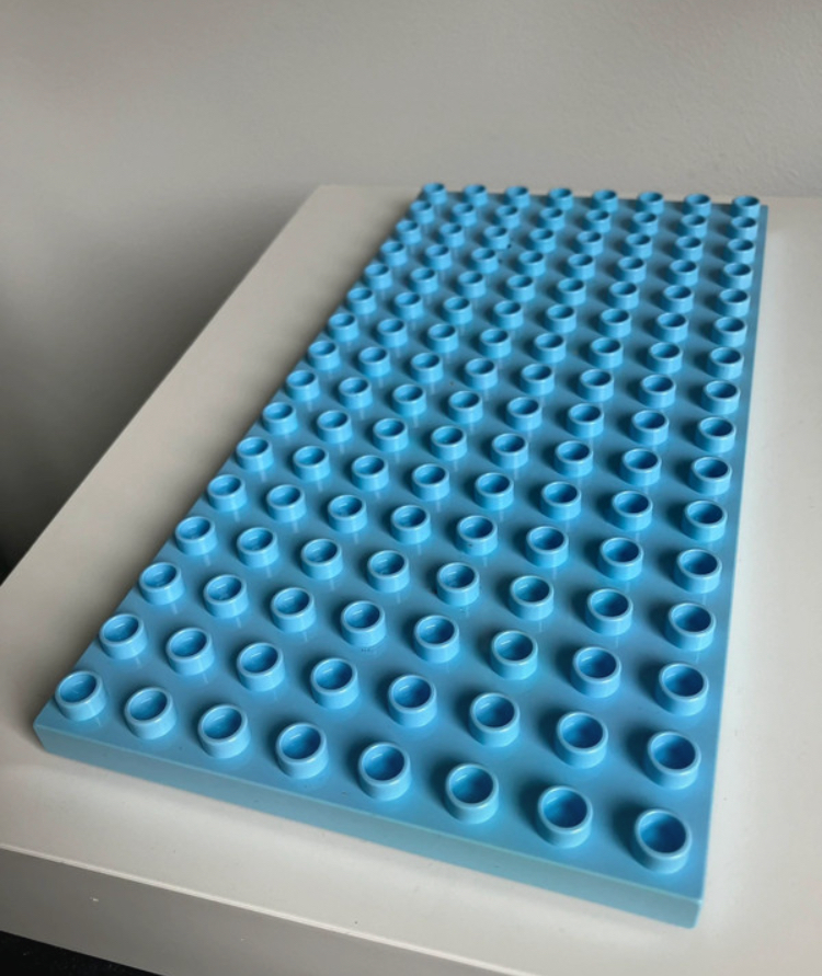 Lego Duplo deska modra 8x16