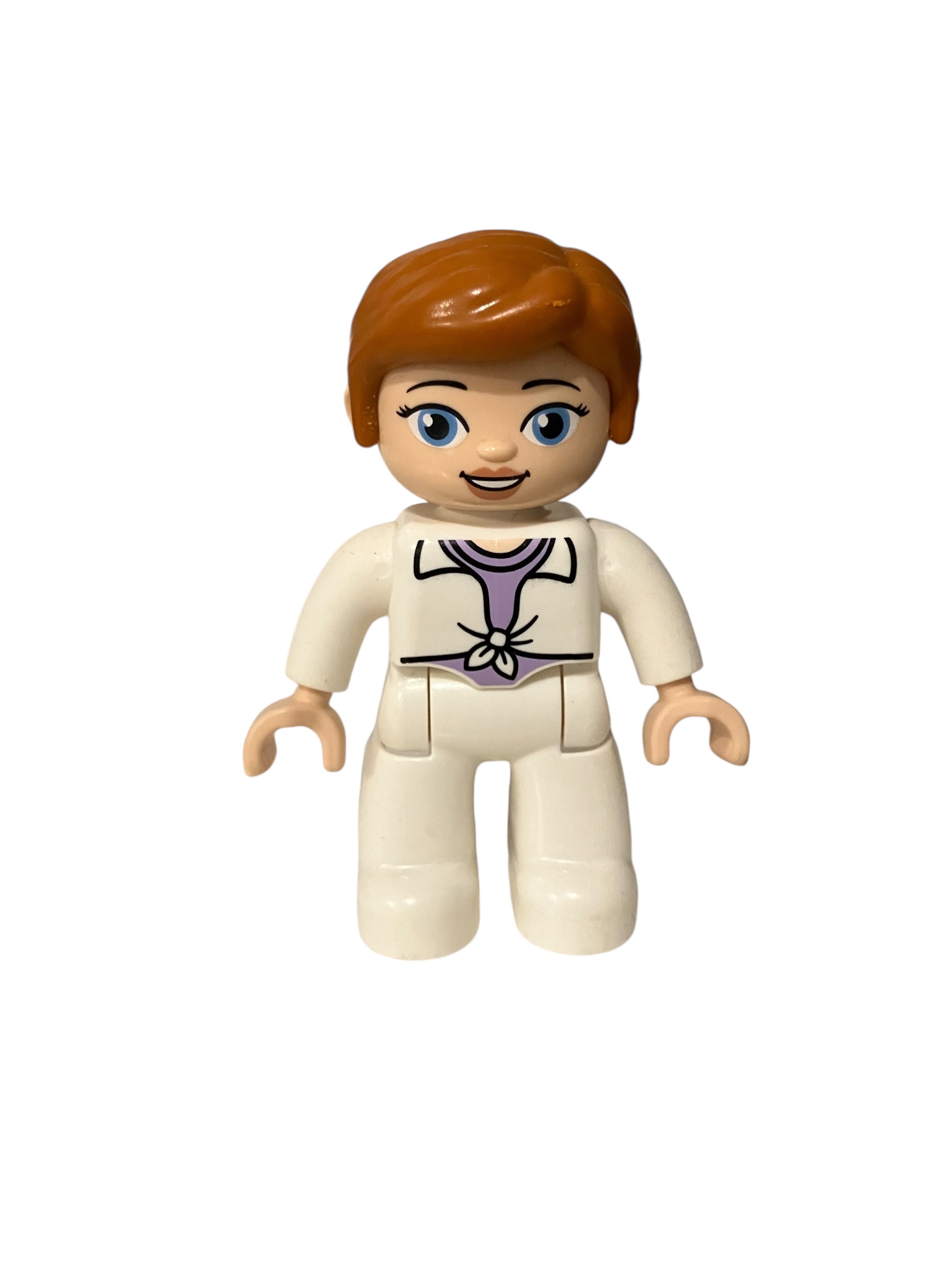 Lego® Duplo® žena v bílém oblečení
