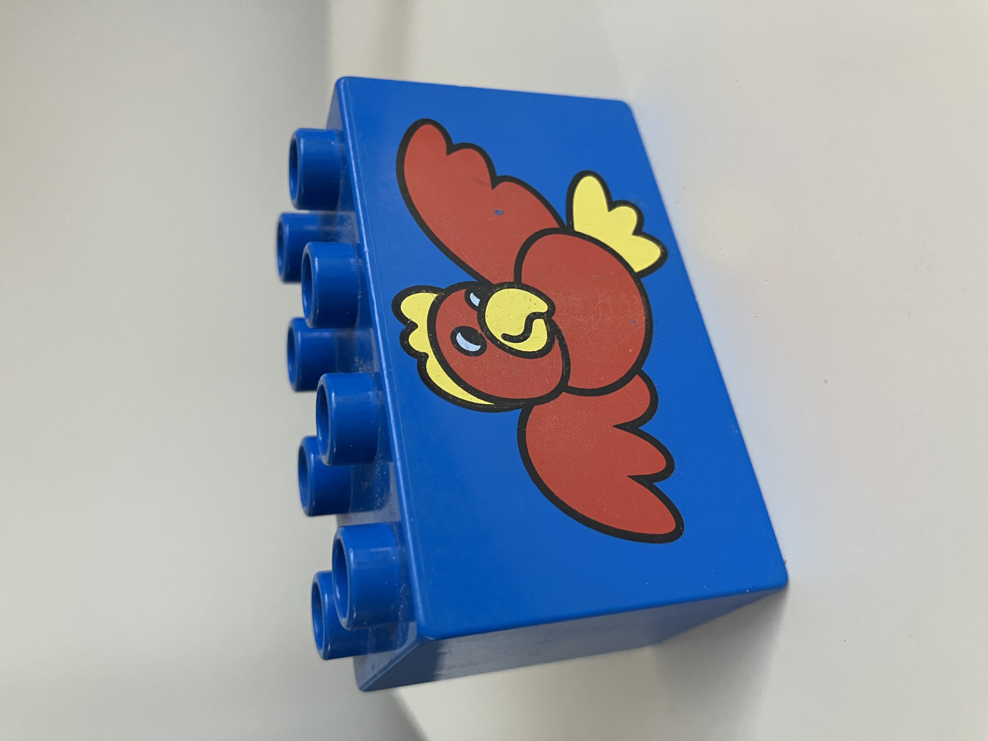 Lego® Duplo® kostka s potiskem ptáčka