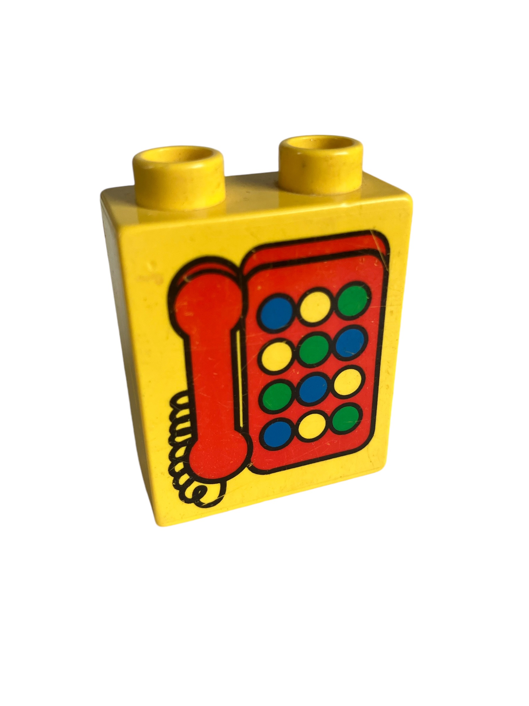 Lego® Duplo® kostka 1x2x2 telefon