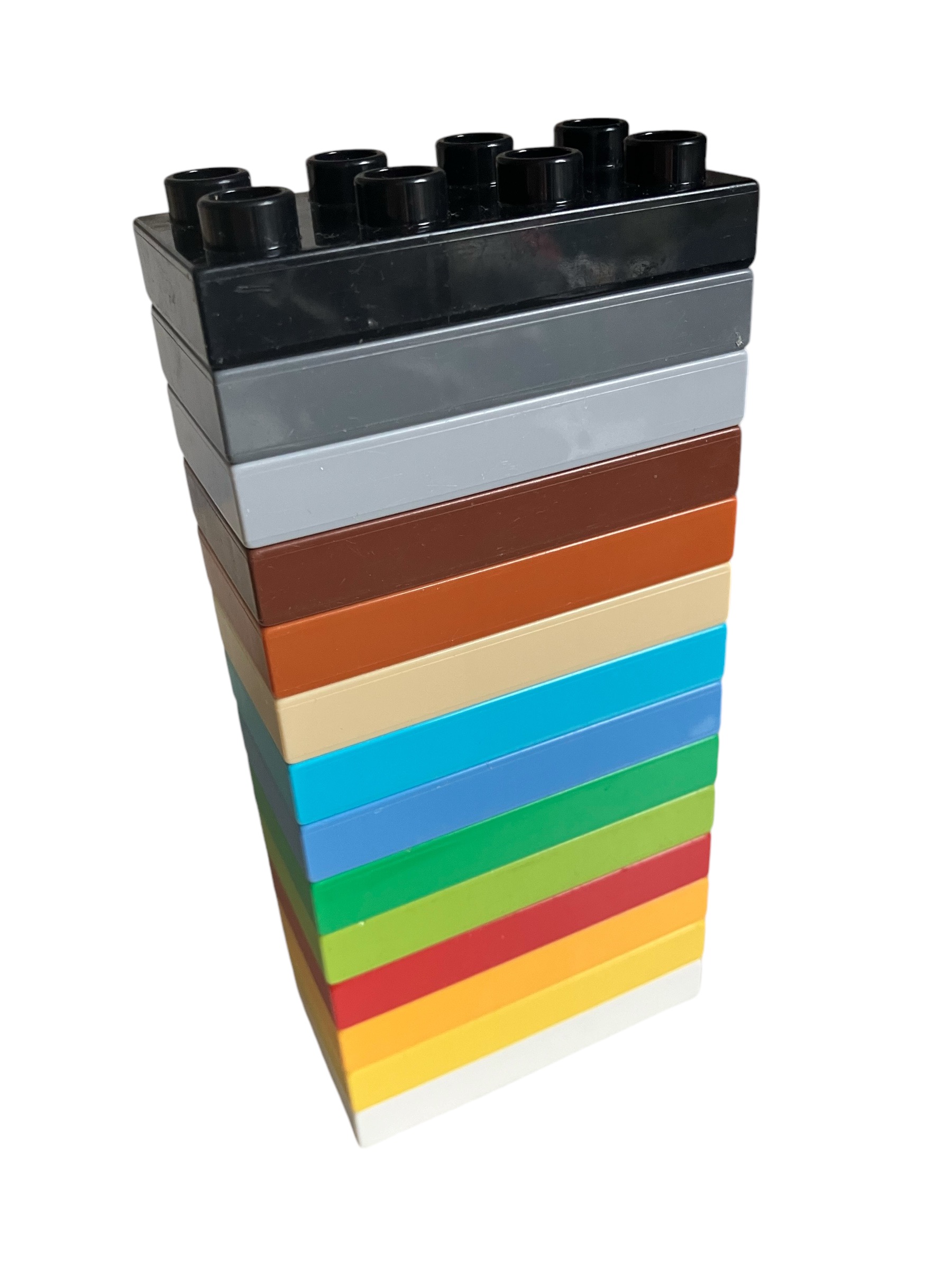 Lego Duplo barevná škála kostek 4x2