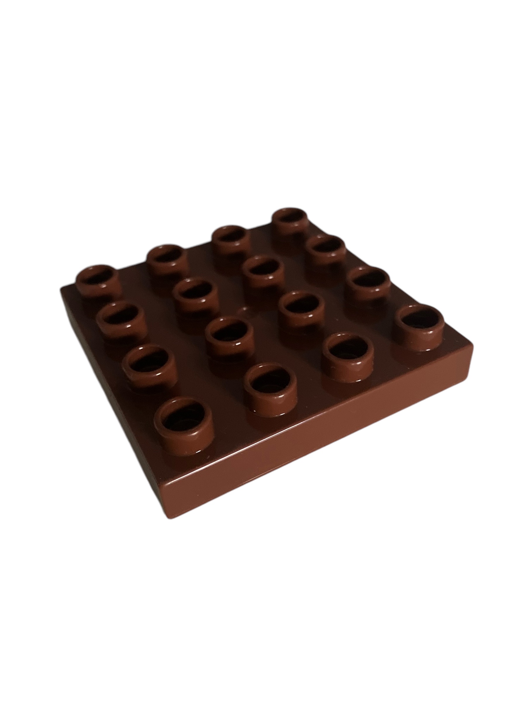 Lego® Duplo® deska 4x4 hnědá