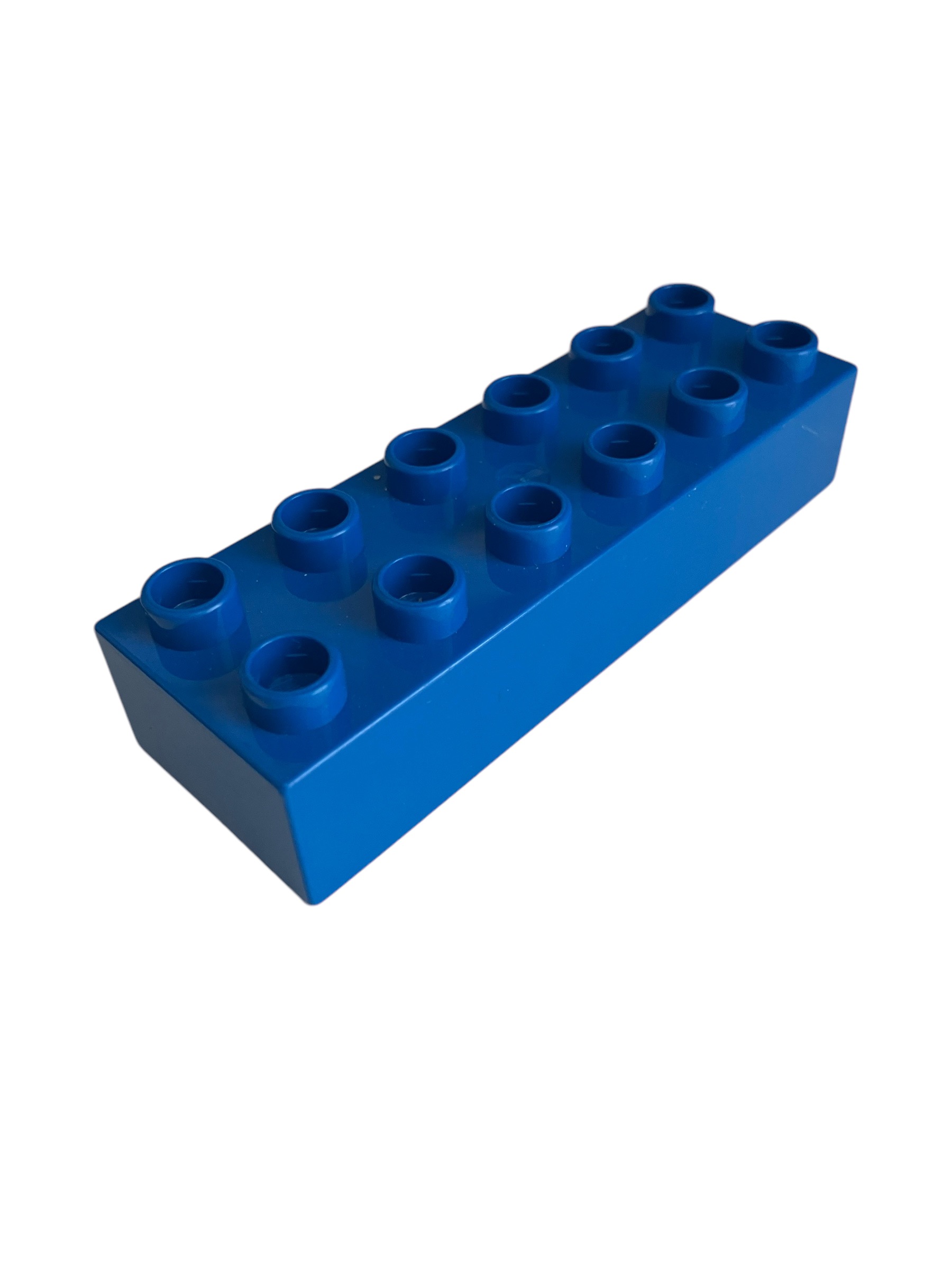 Lego Duplo kostka tm.modrá 6x2 tlustá