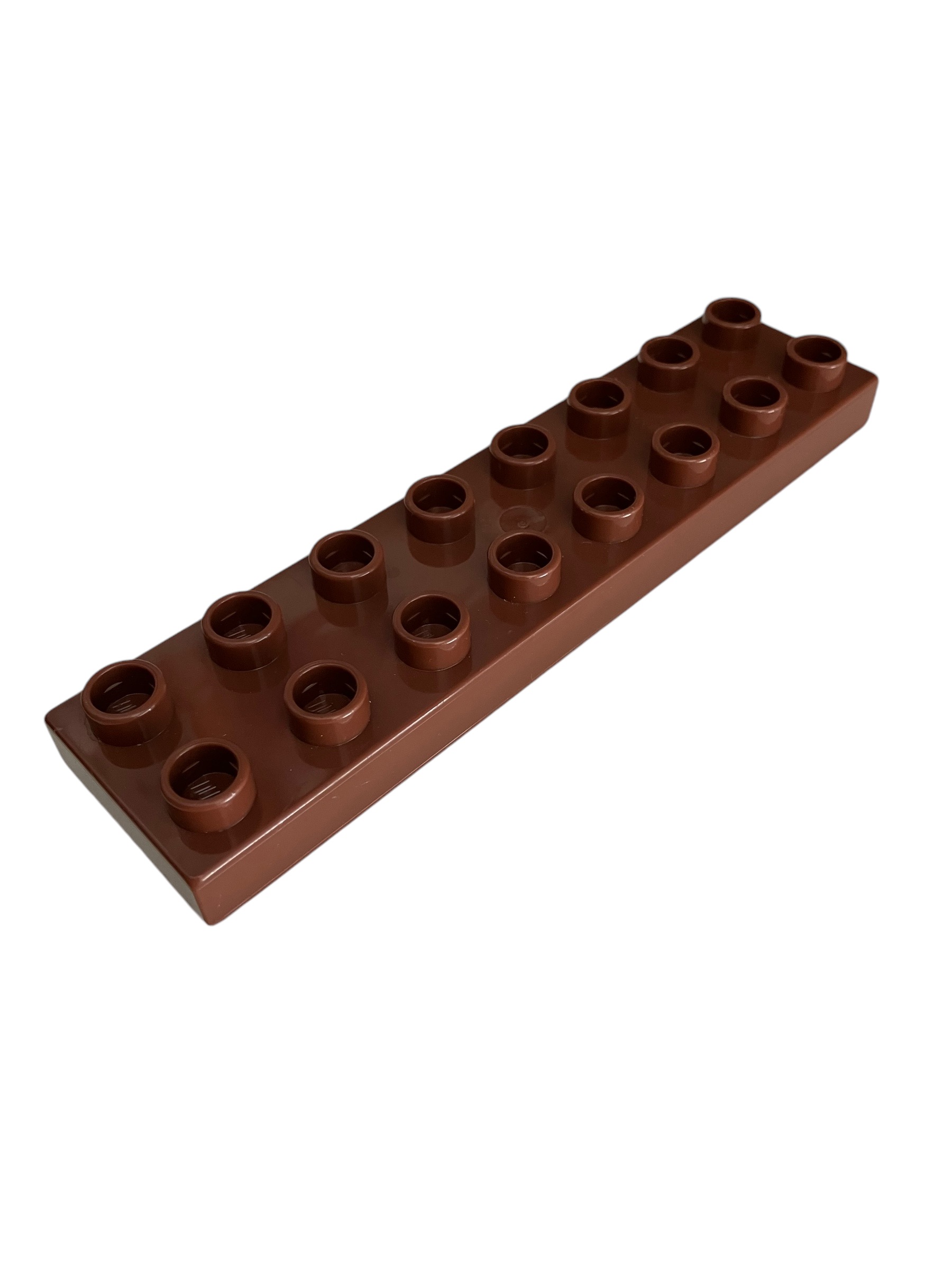 Lego® Duplo® kostka hnědá 2x8 úzká