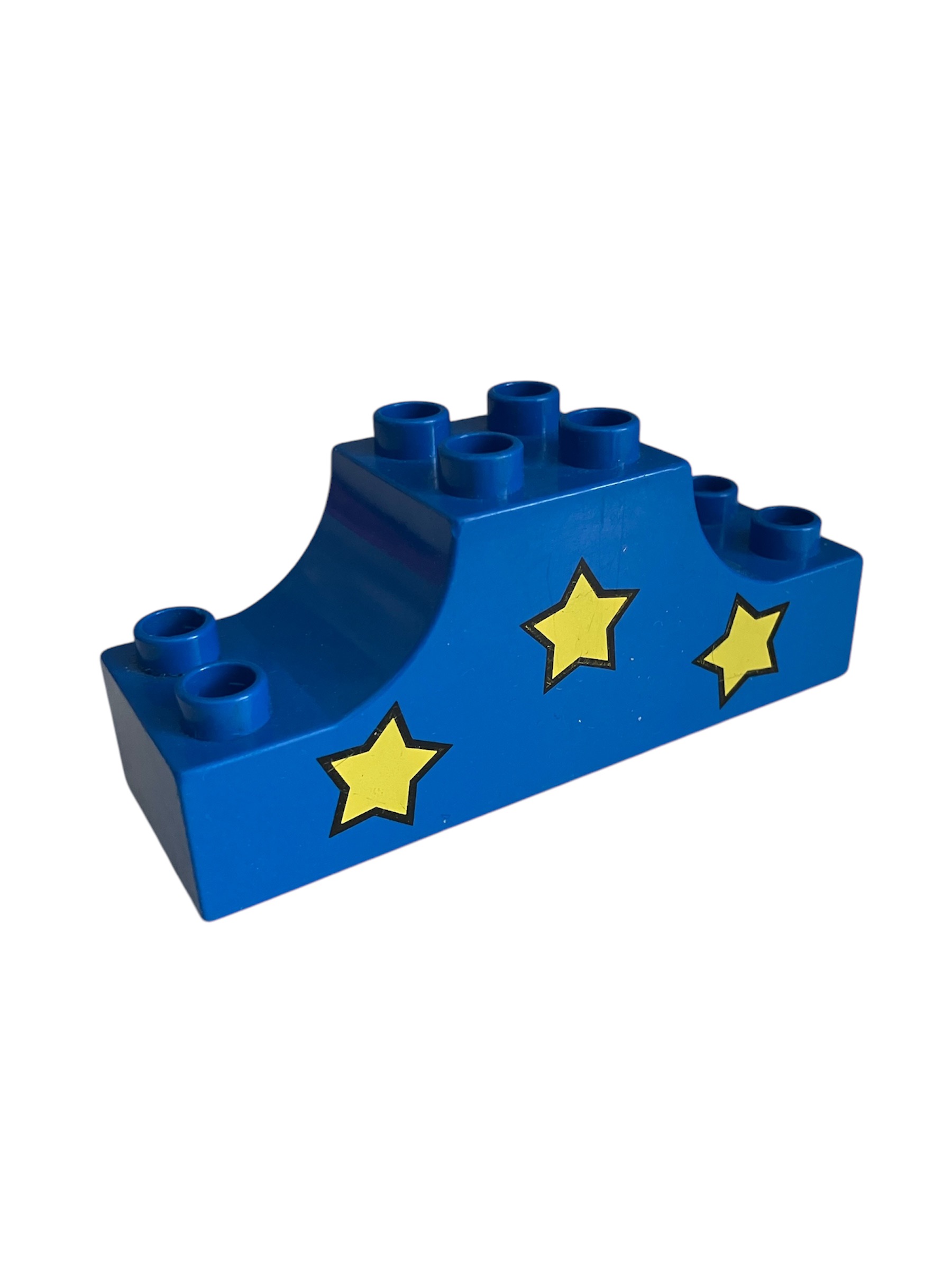 Lego® Duplo® klenutá kostka 2x6 s potiskem hvězd