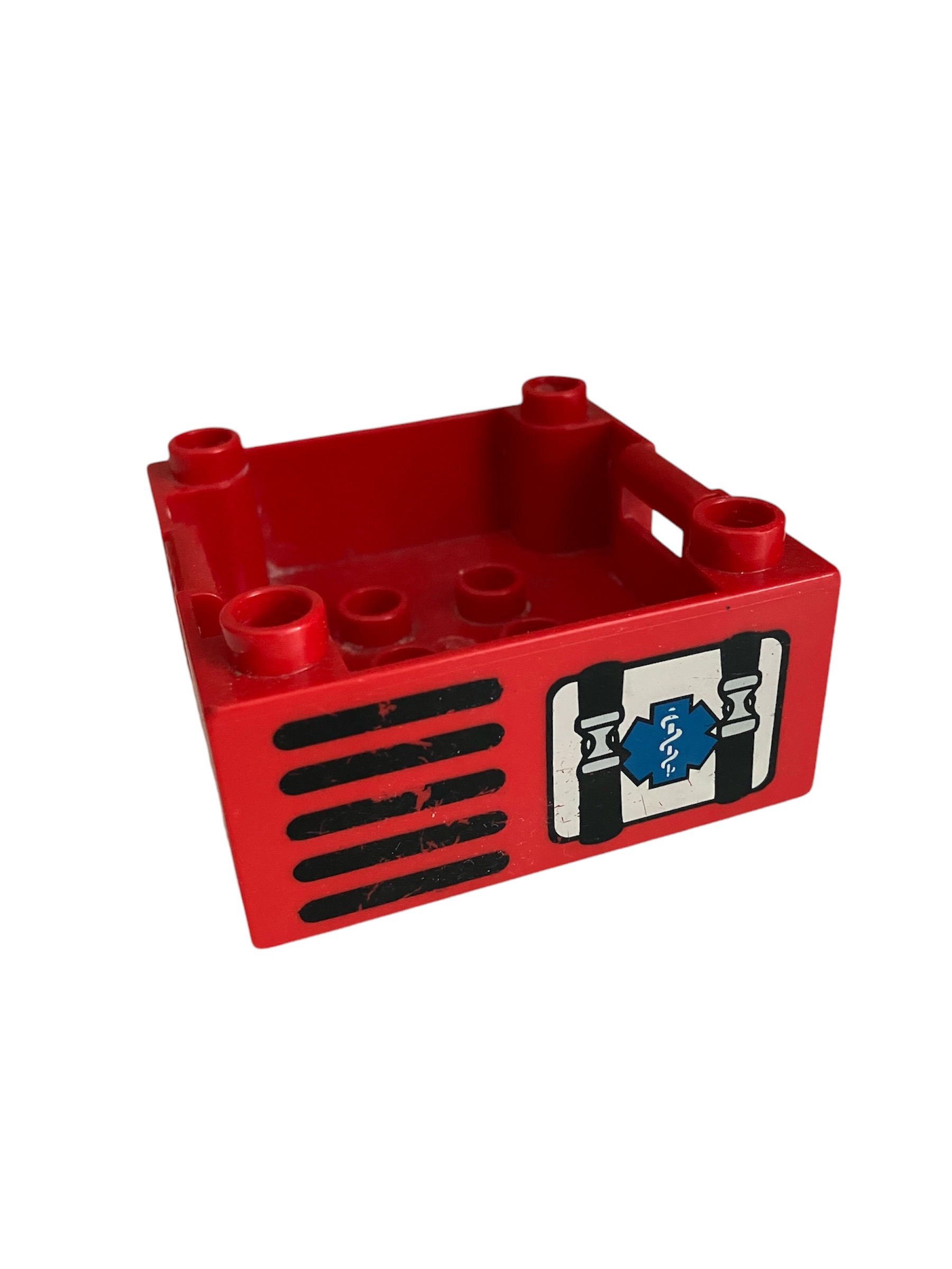 Lego® Duplo® korba s potiskem červená