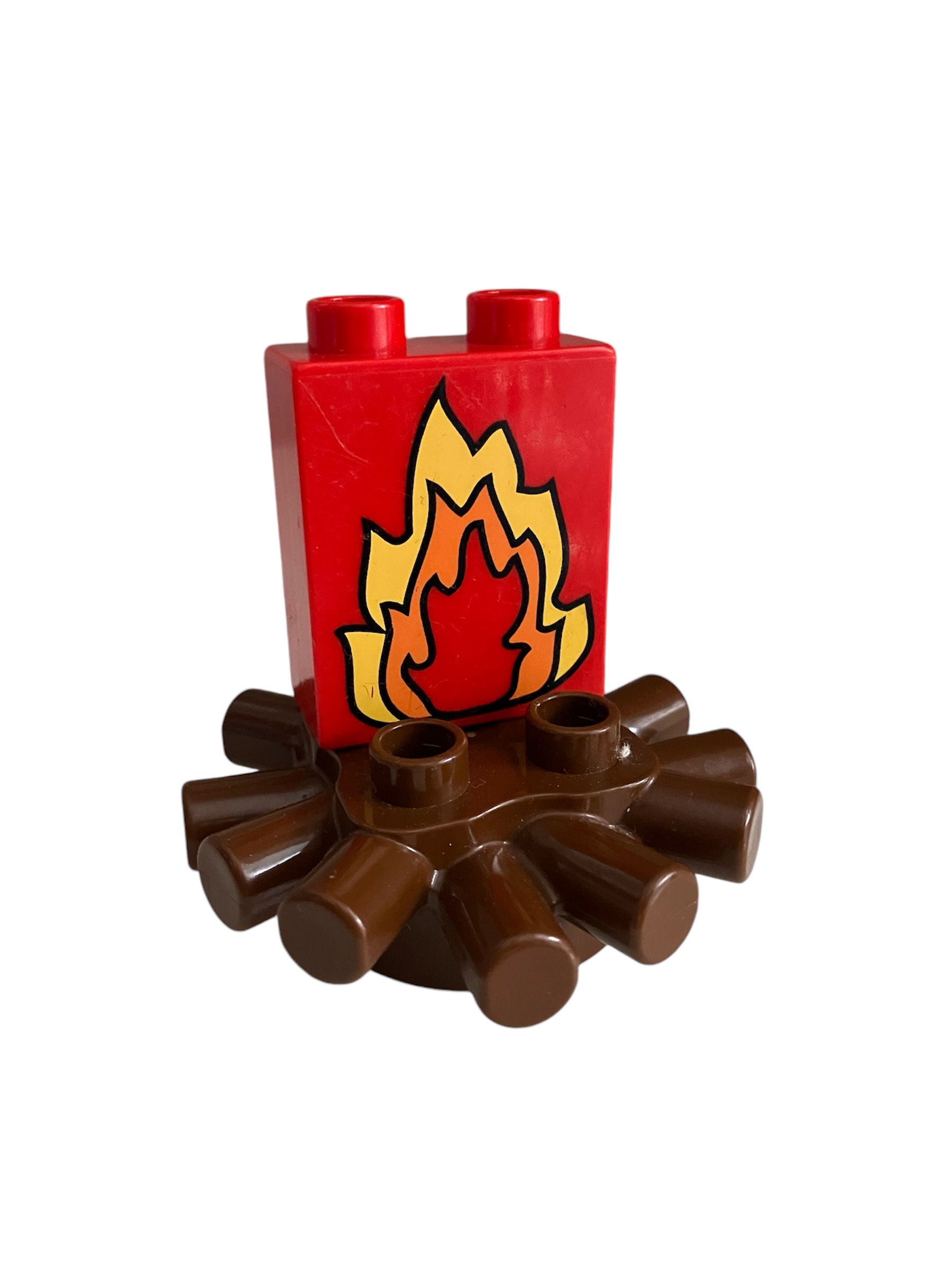 Lego Duplo ohniště s ohnem