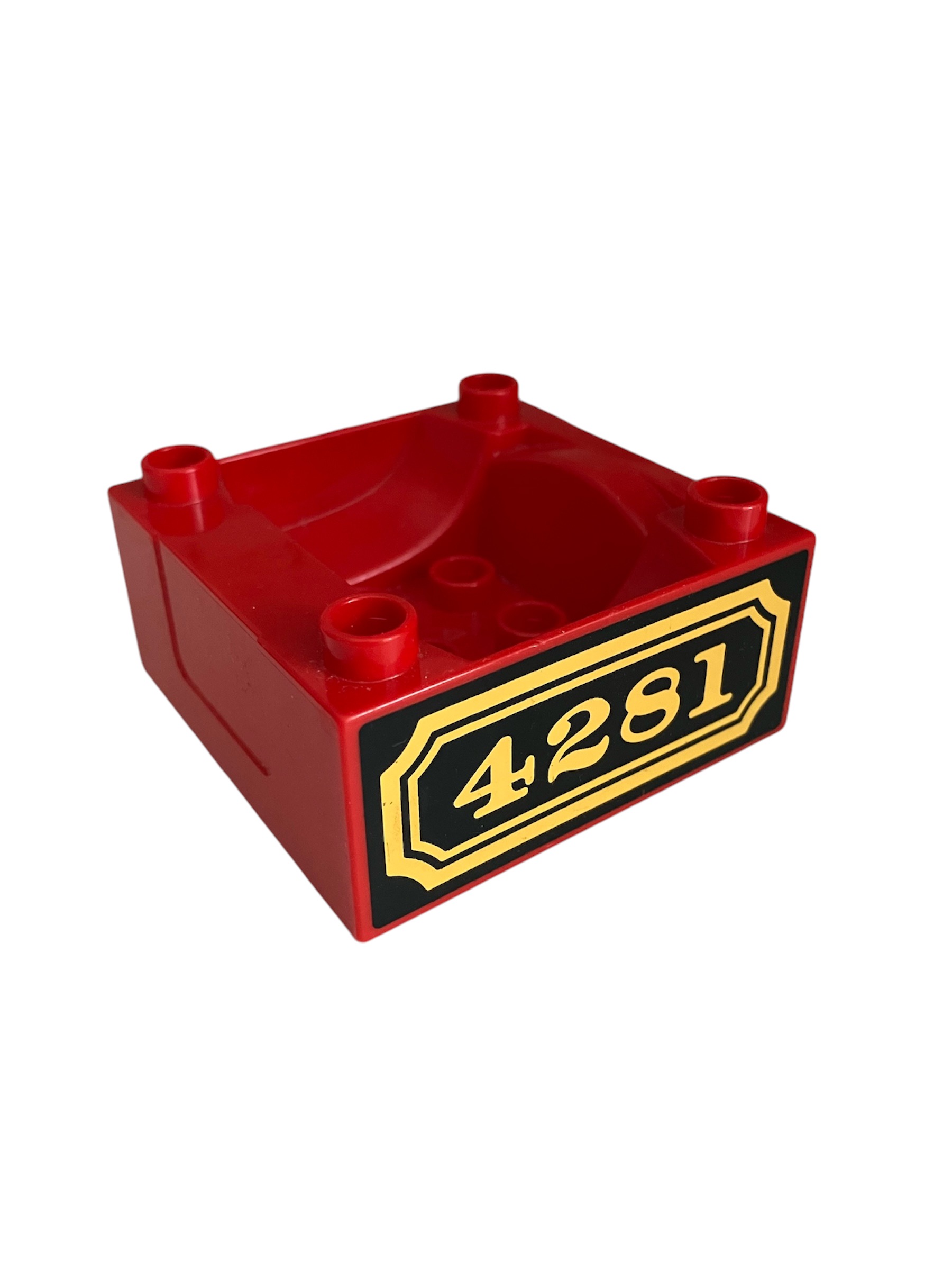 Lego® Duplo® korba s potiskem červená