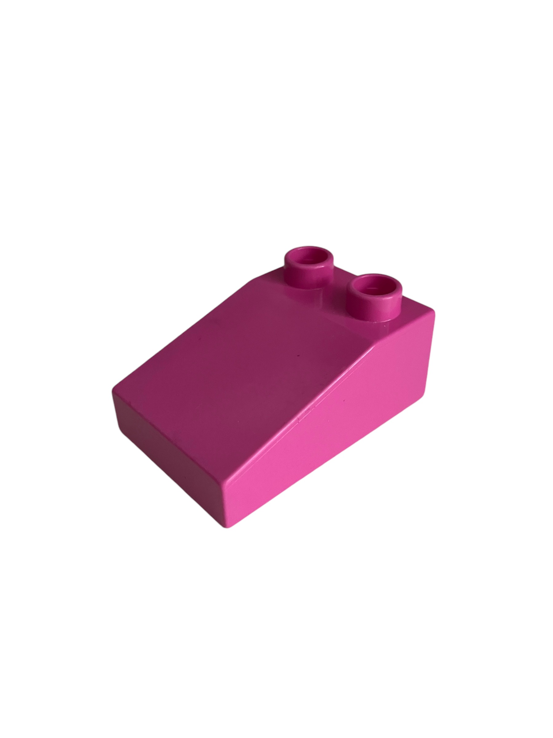 Lego Duplo kostka růžová zkosená hranatá 3x2