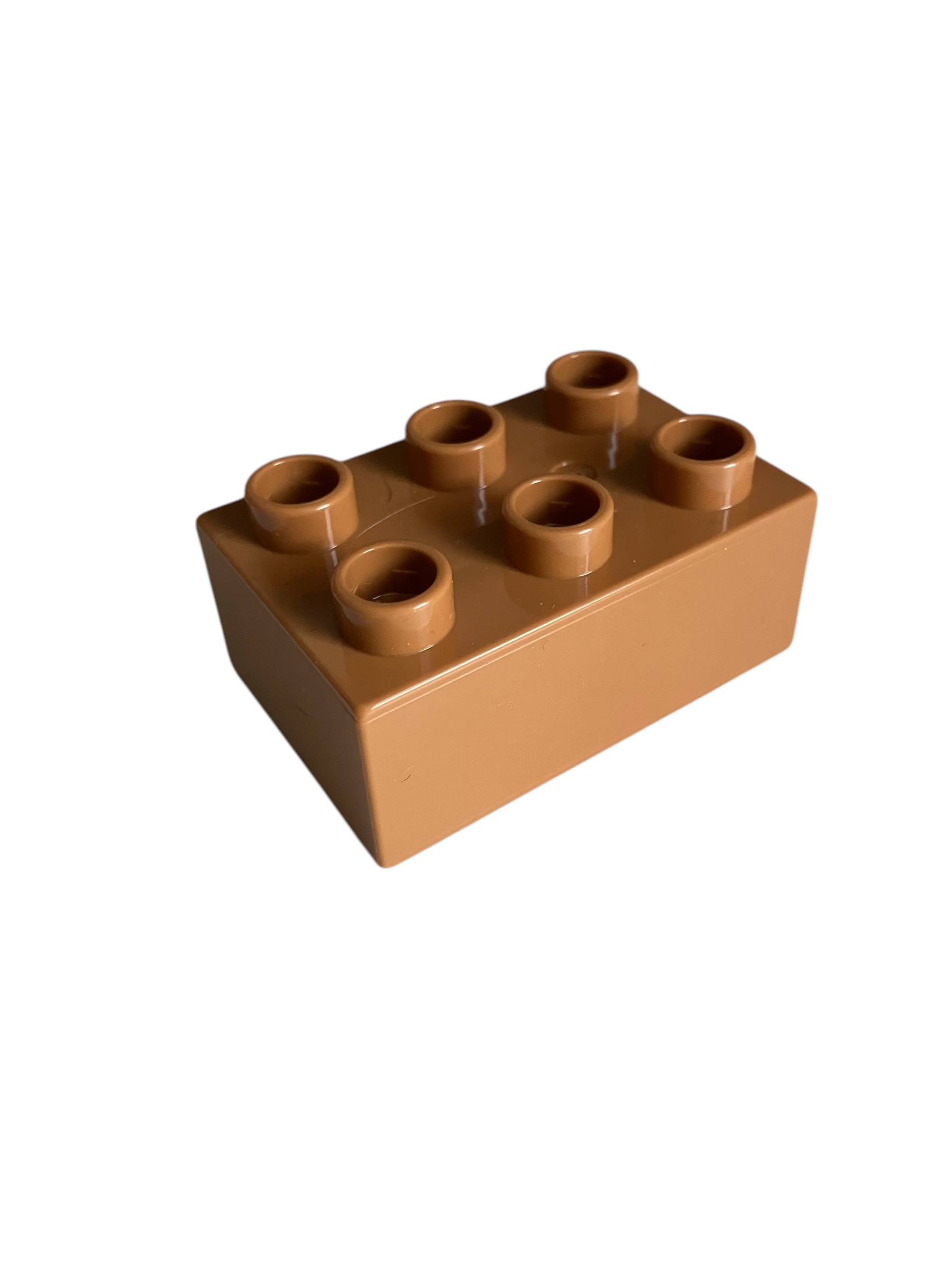 Lego® Duplo® kostka sv. nugátová 2x3