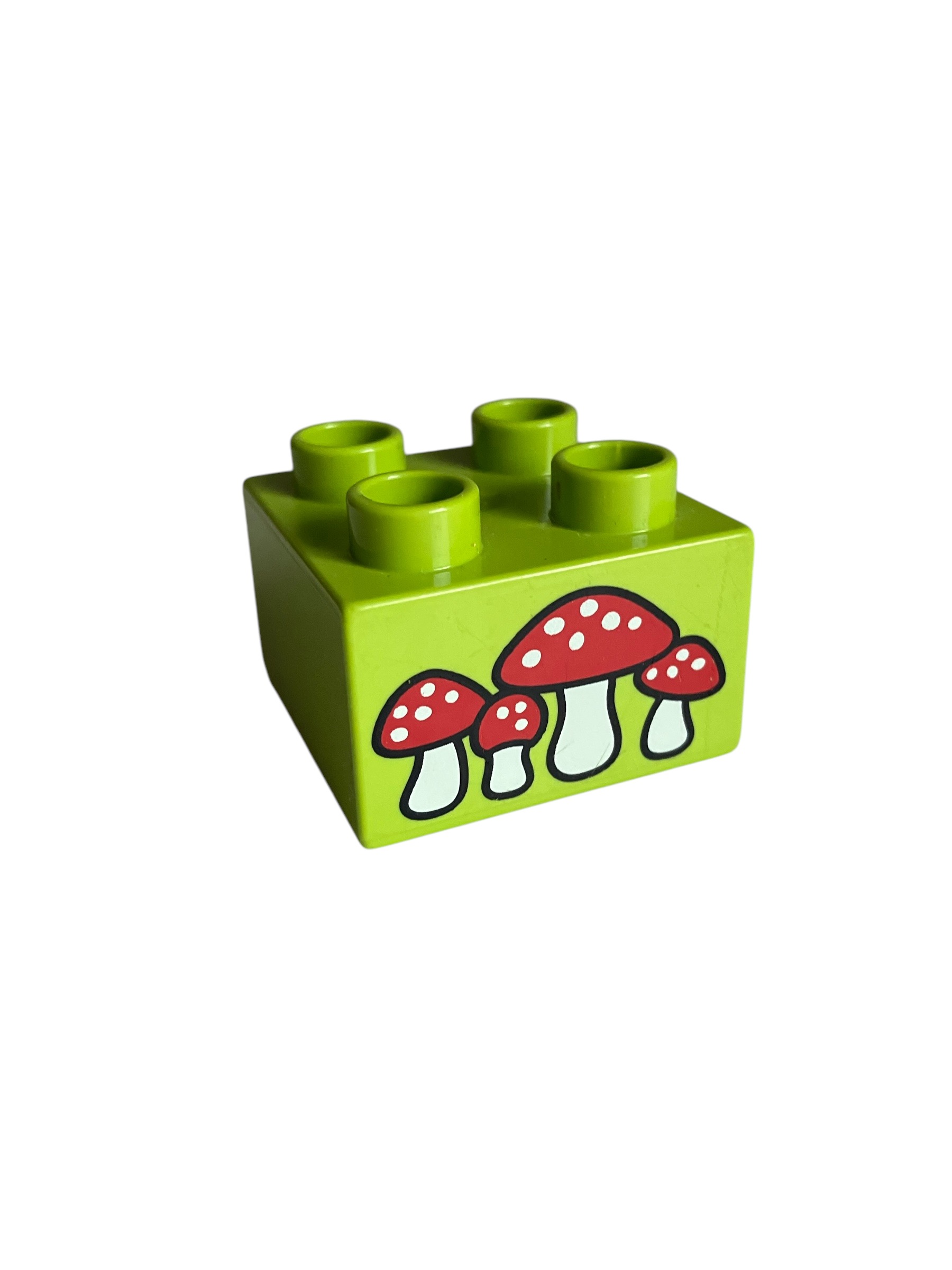 Lego Duplo kostka s houbami