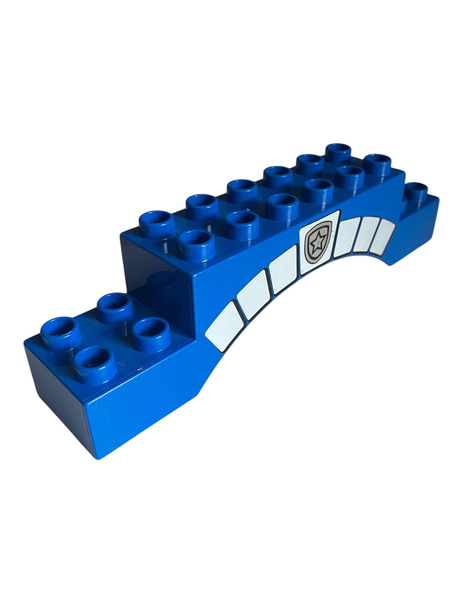 Lego Duplo most modrý s policejním potiskem