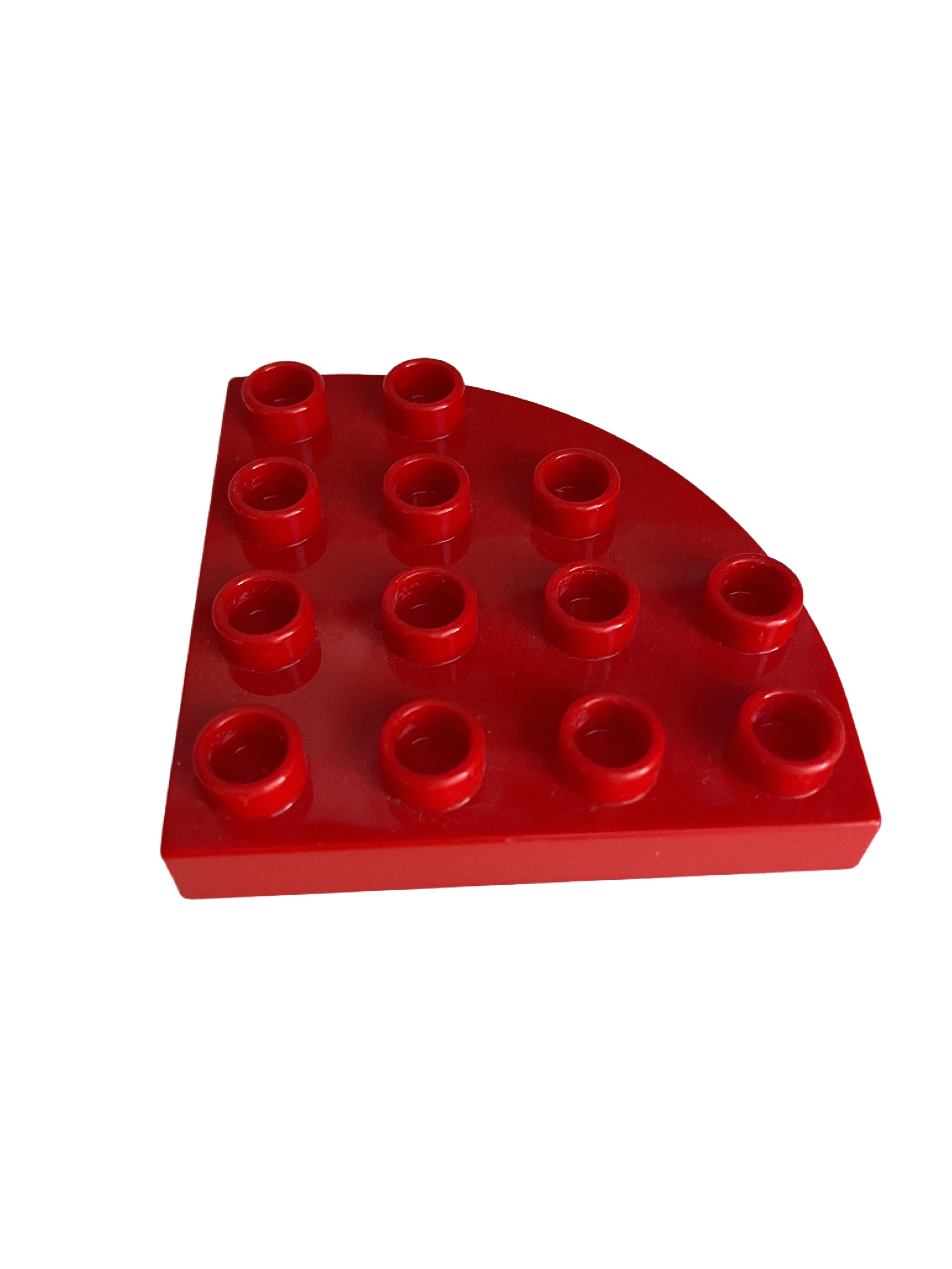 Lego® Duplo® zaoblená kostka 4x4 červená