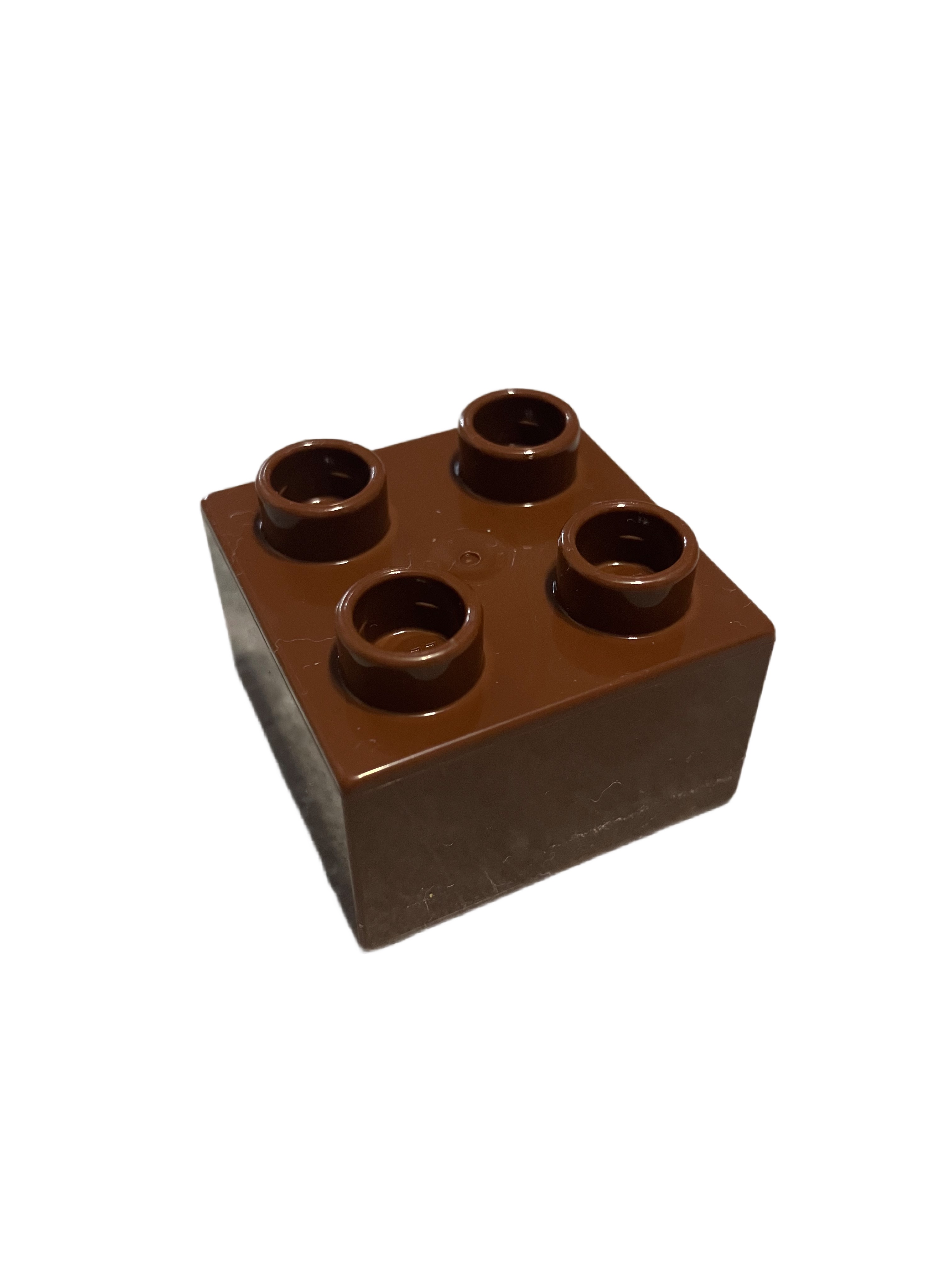 Lego Duplo kostka hnědá 2x2