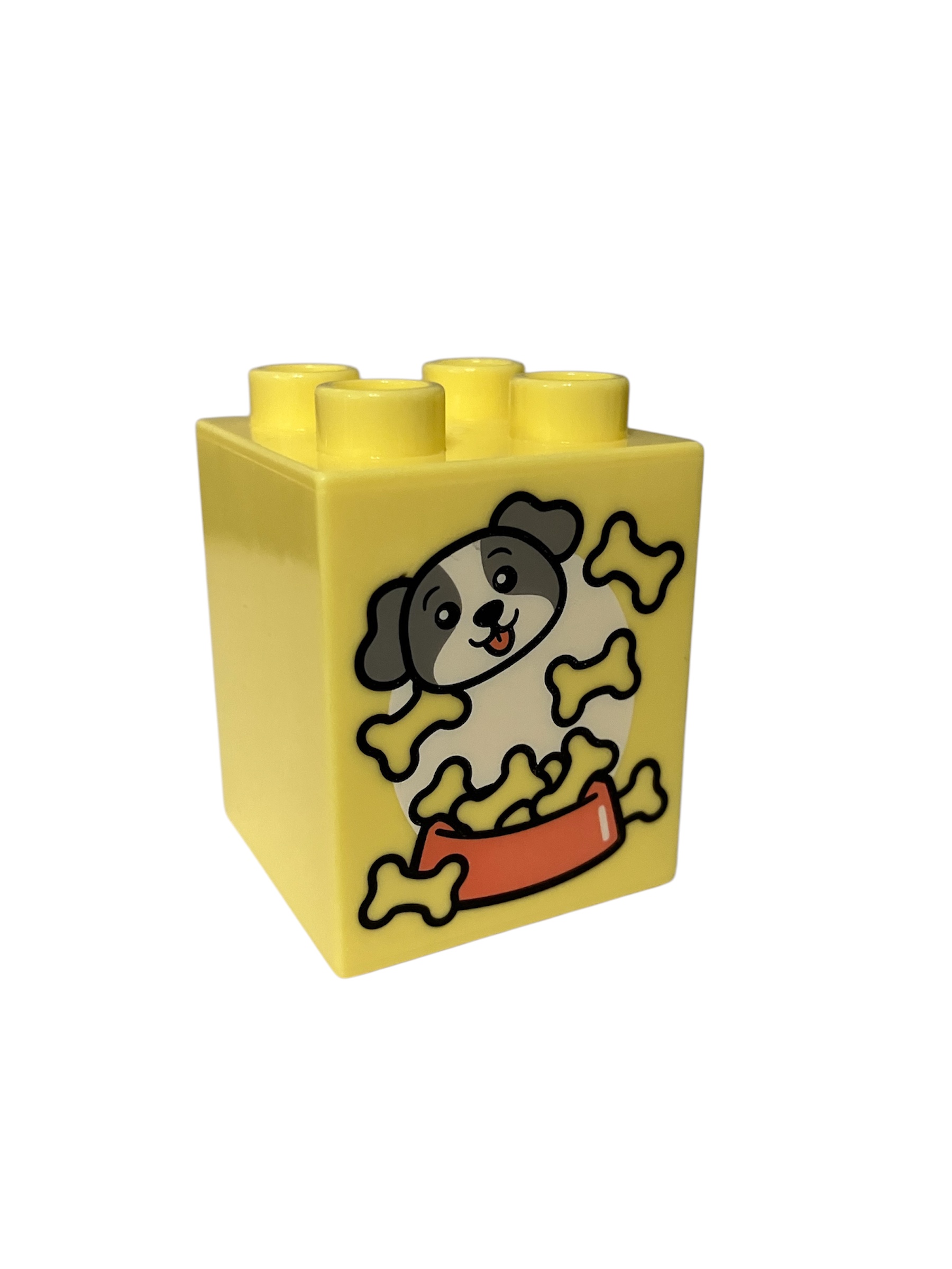 Lego® Duplo® kostka s potiskem pejska, psa