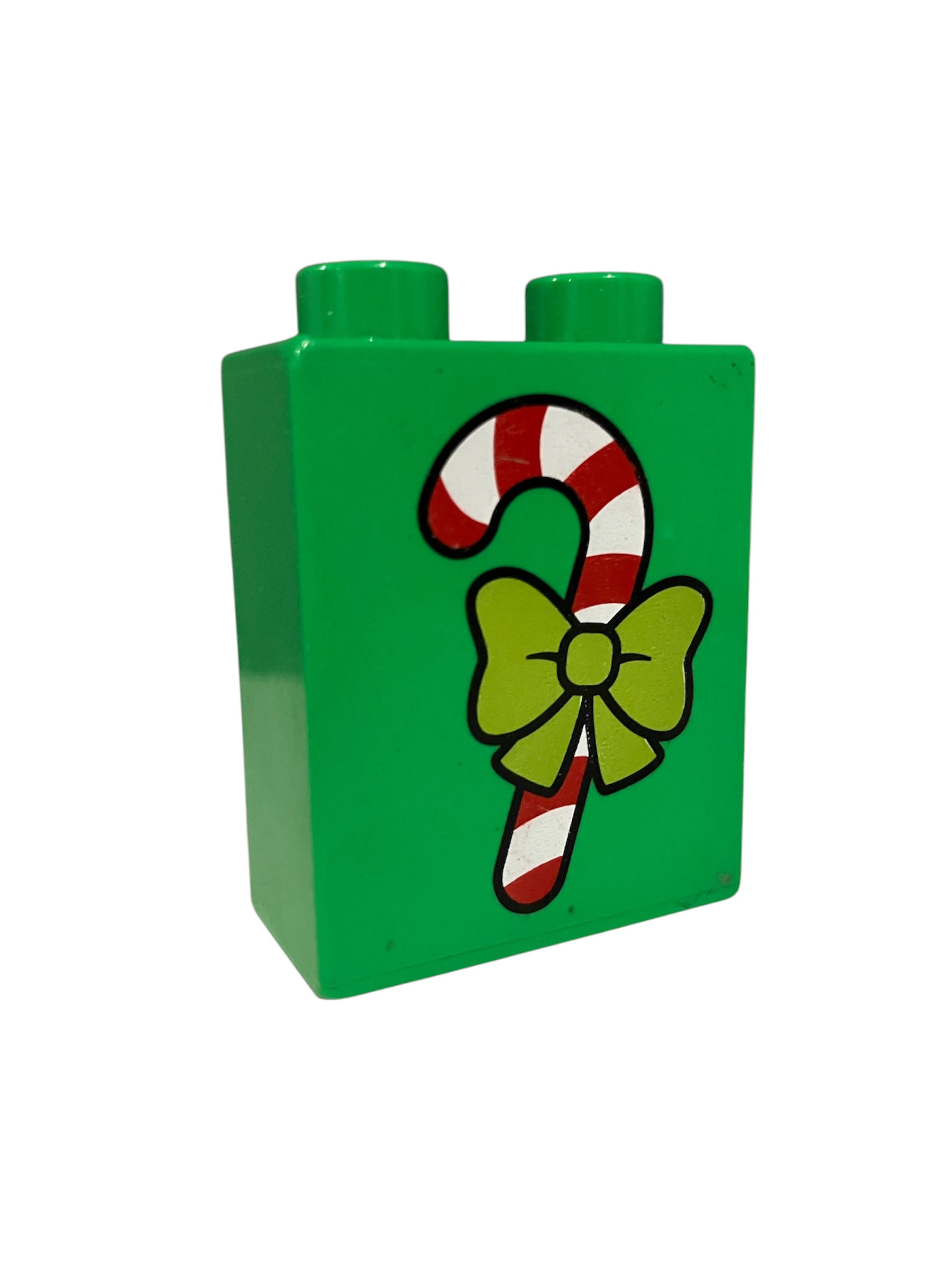 Lego® Duplo® kostka s vánočním potiskem, cukrátka