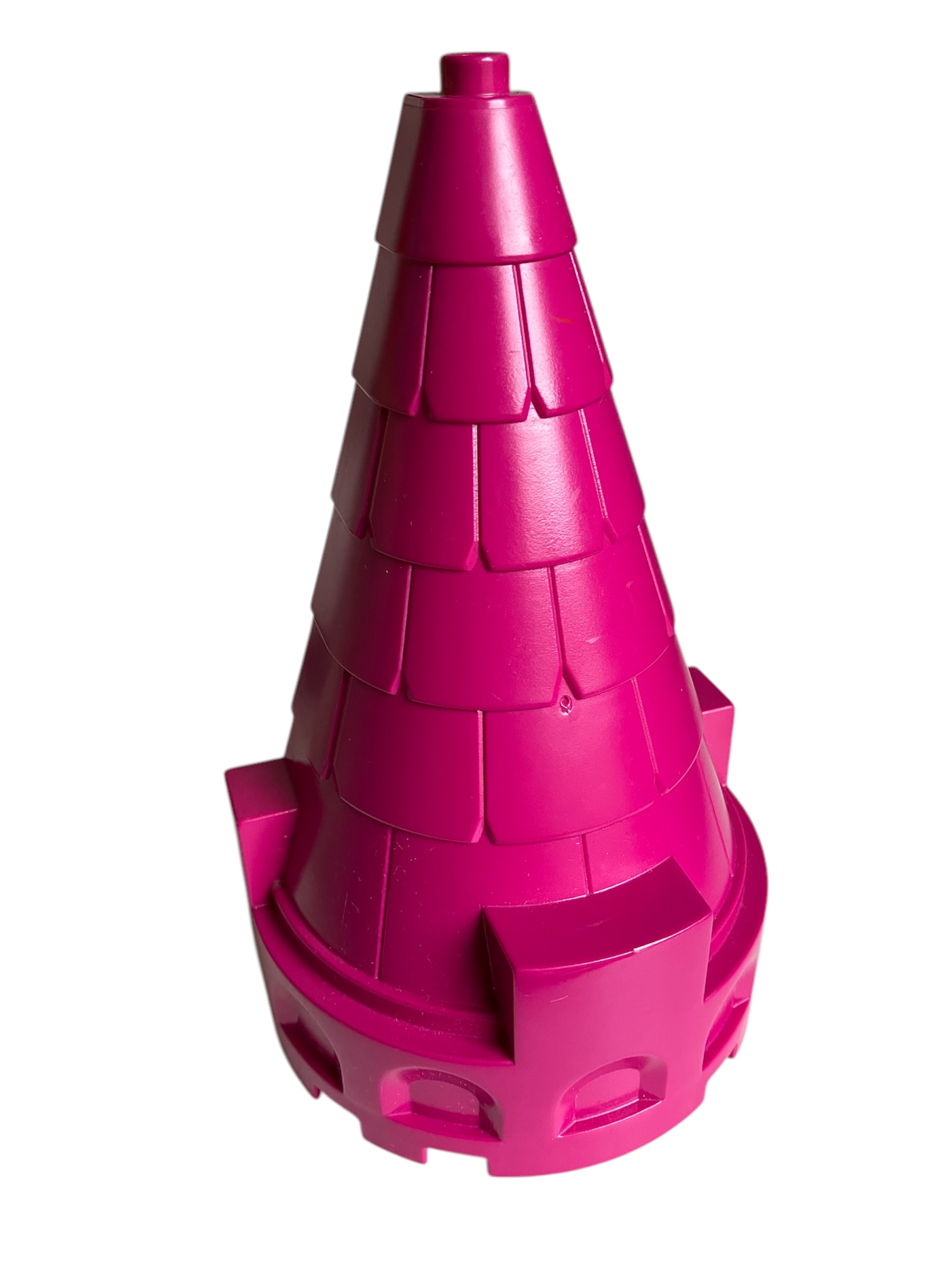 Lego Duplo věž tm. růžová vysoká