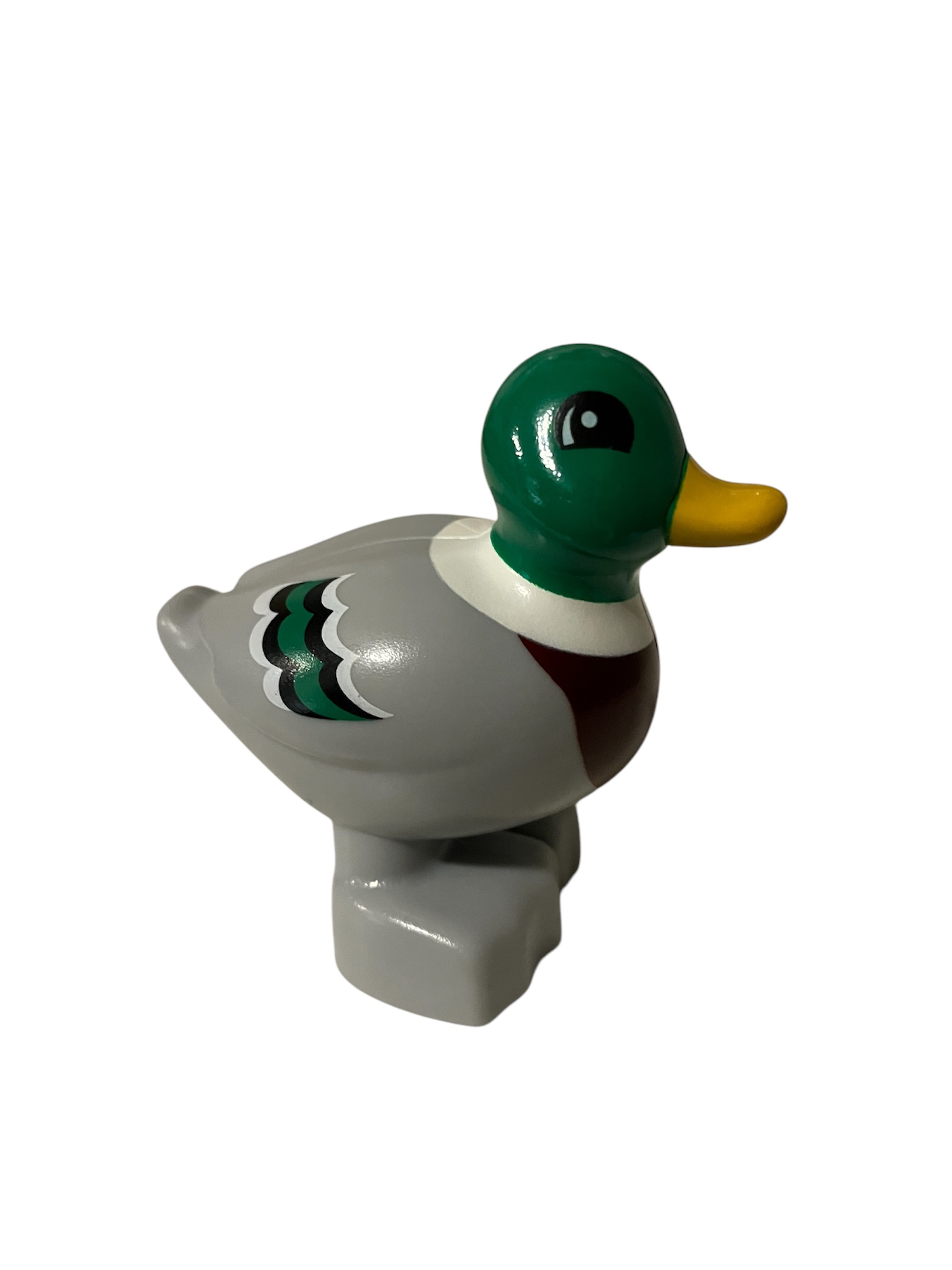 Lego Duplo kačer šedozelený