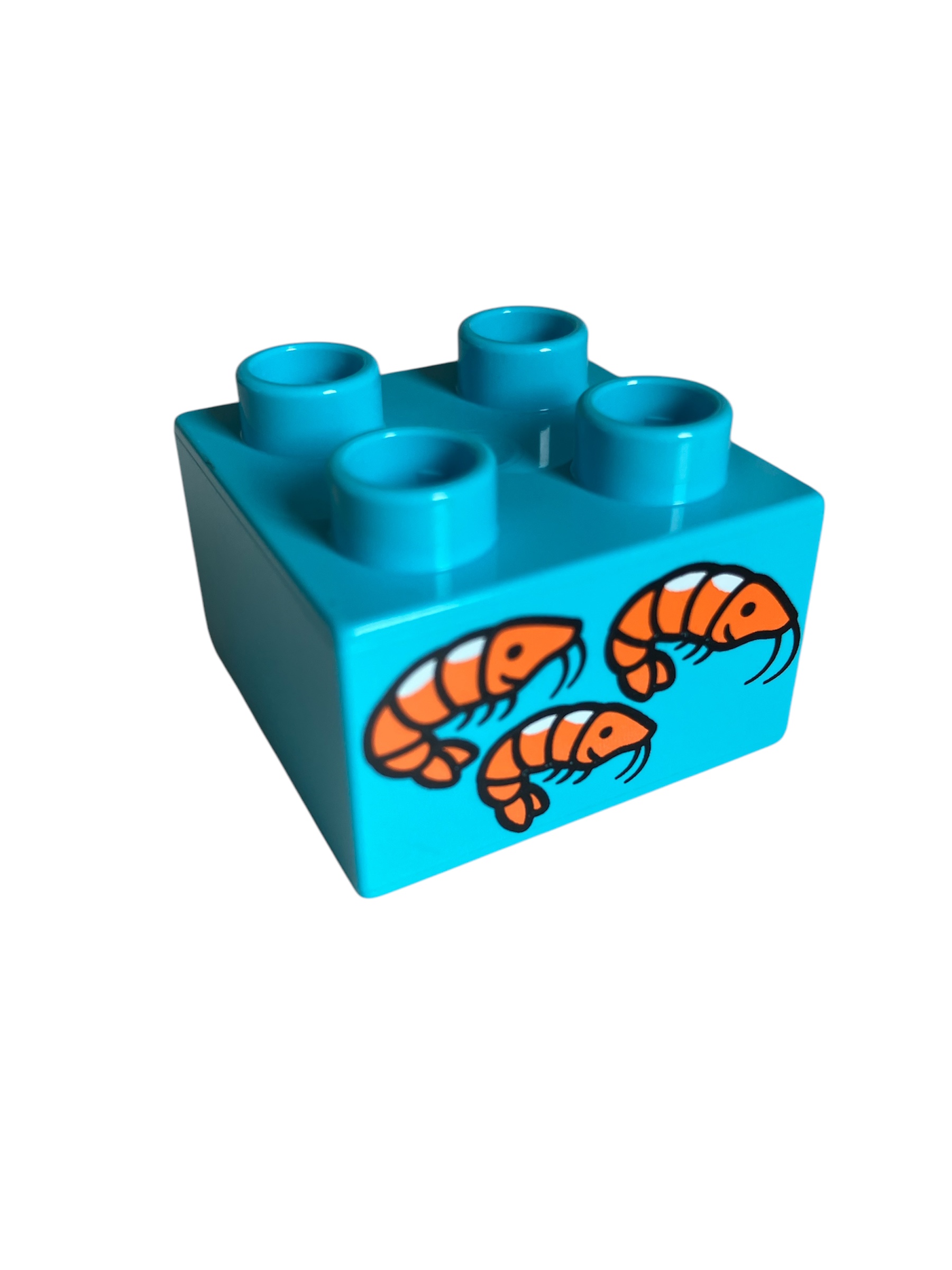 Lego Duplo kostka s potiskem krevet