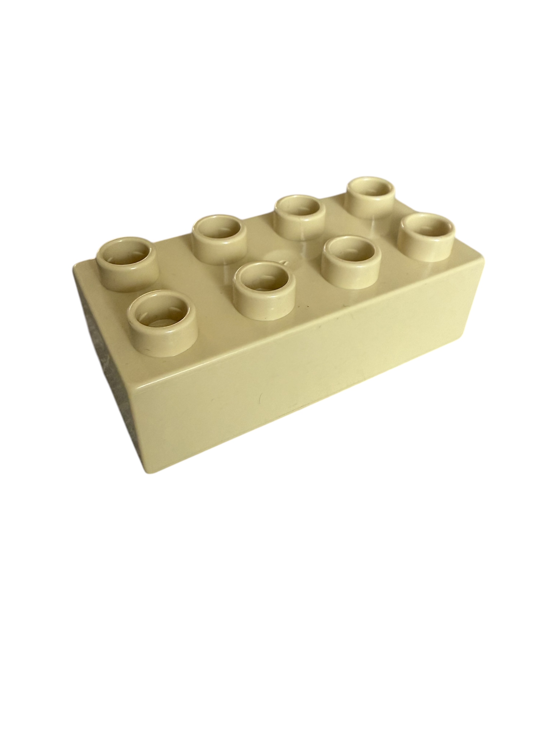 Lego Duplo kostka béžová 4x2 tlustá