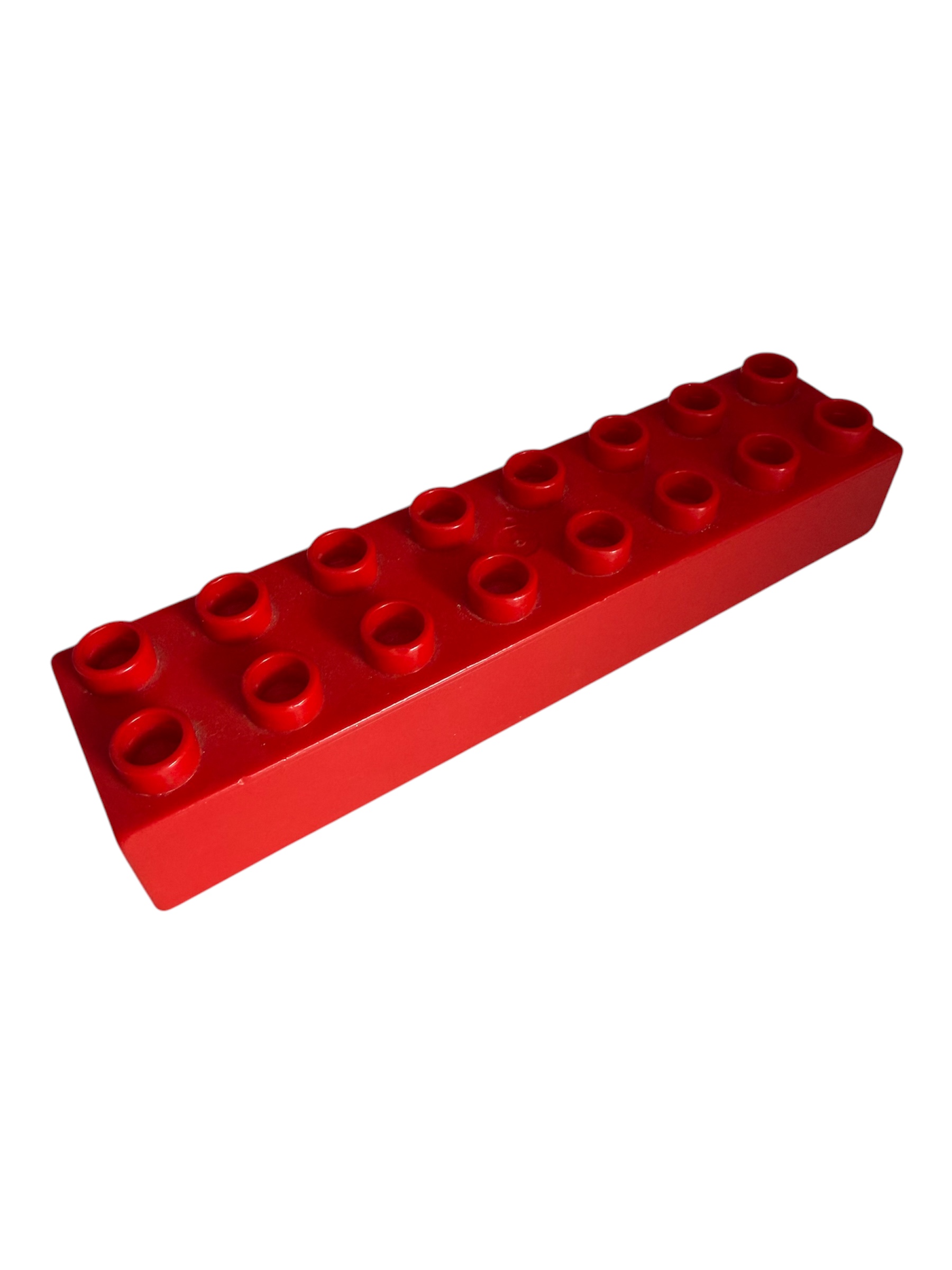 Lego Duplo kostka červená 2x8 tlustá