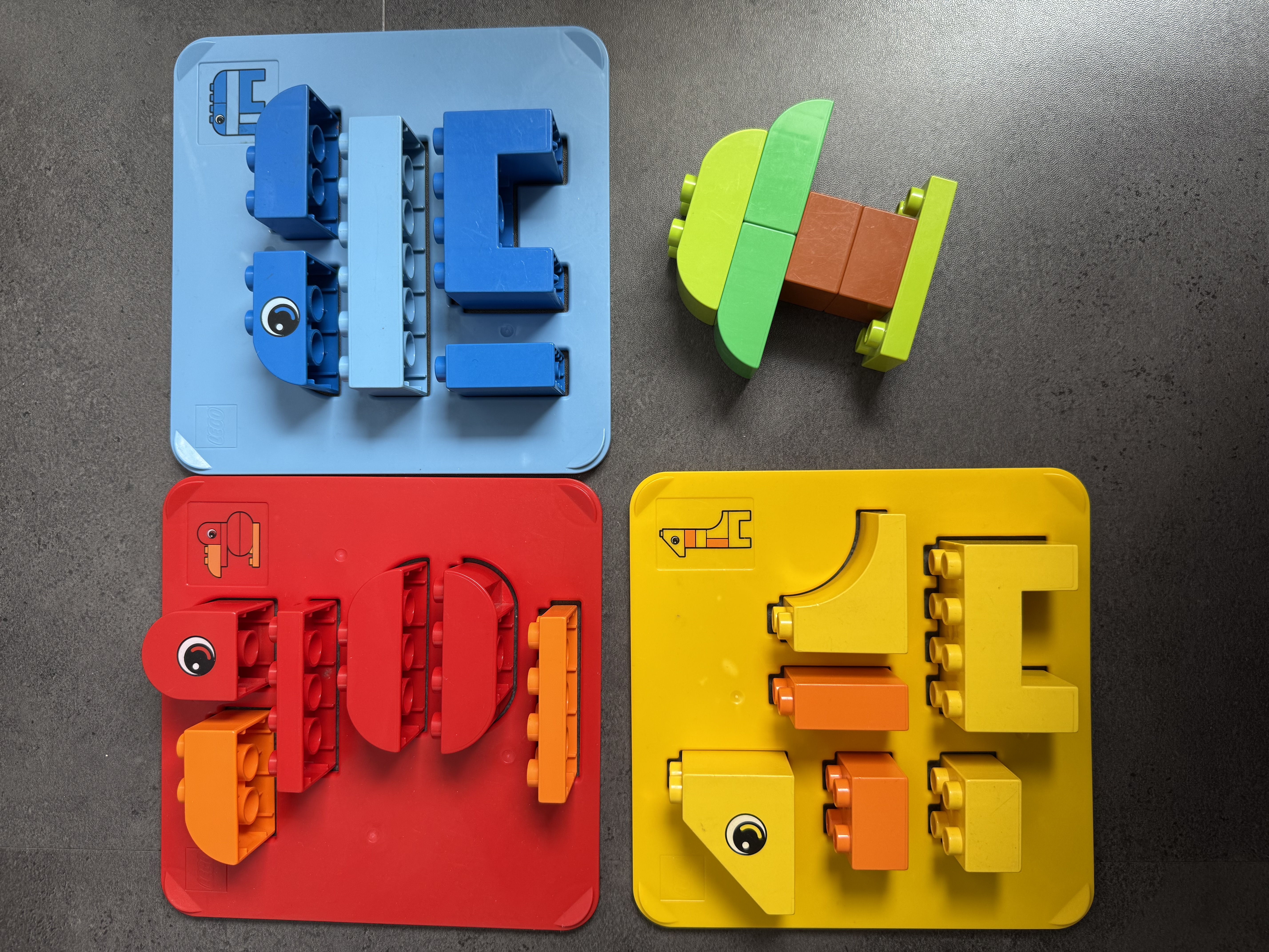 Lego Duplo kostičky 6784 Rozlišování tvarů