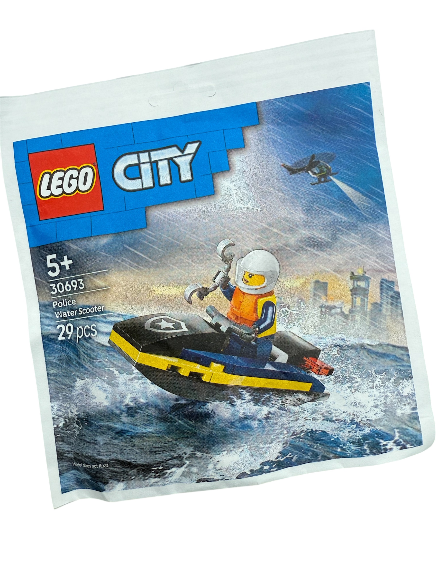 LEGO® CITY 30693 Policejní vodní skútr