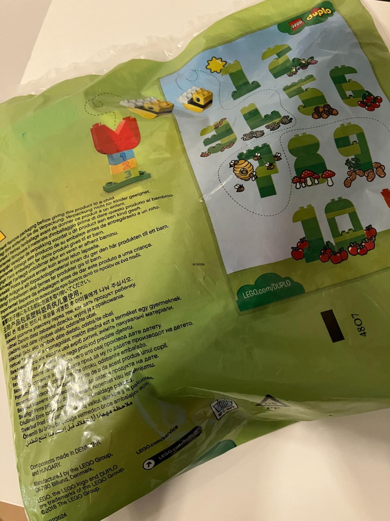 Lego Duplo 40304 Learning Numbers polybag