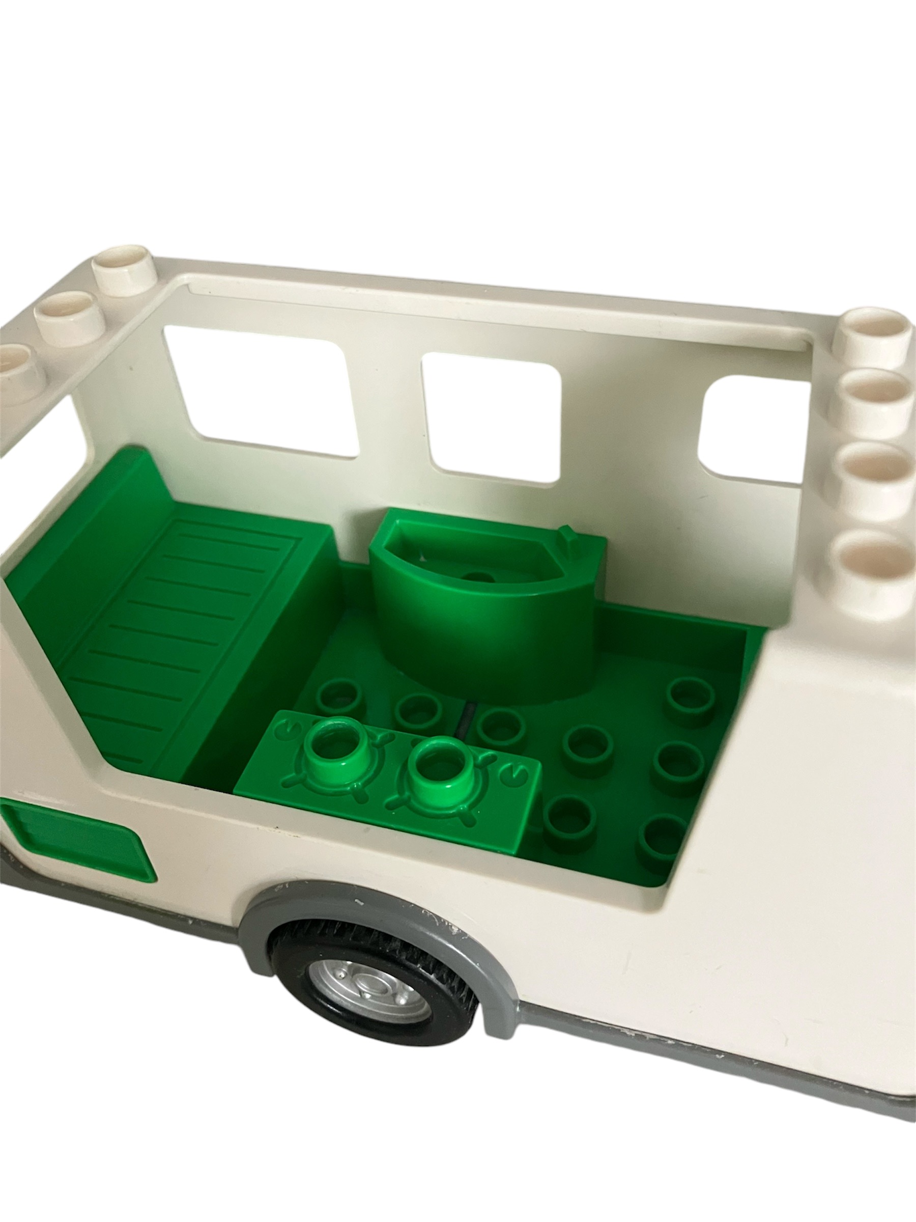Lego Duplo auto s karavanem