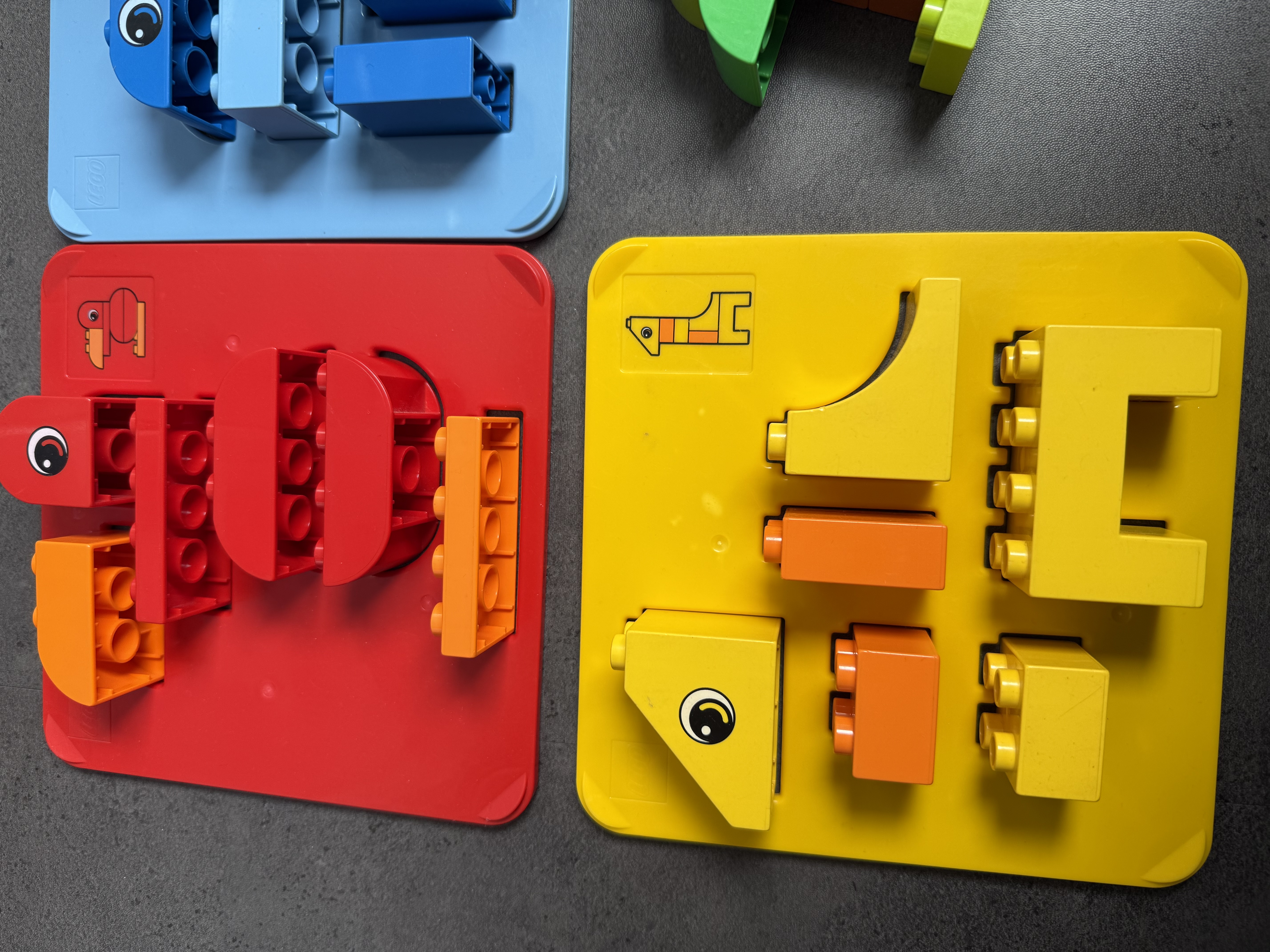 Lego Duplo kostičky 6784 Rozlišování tvarů