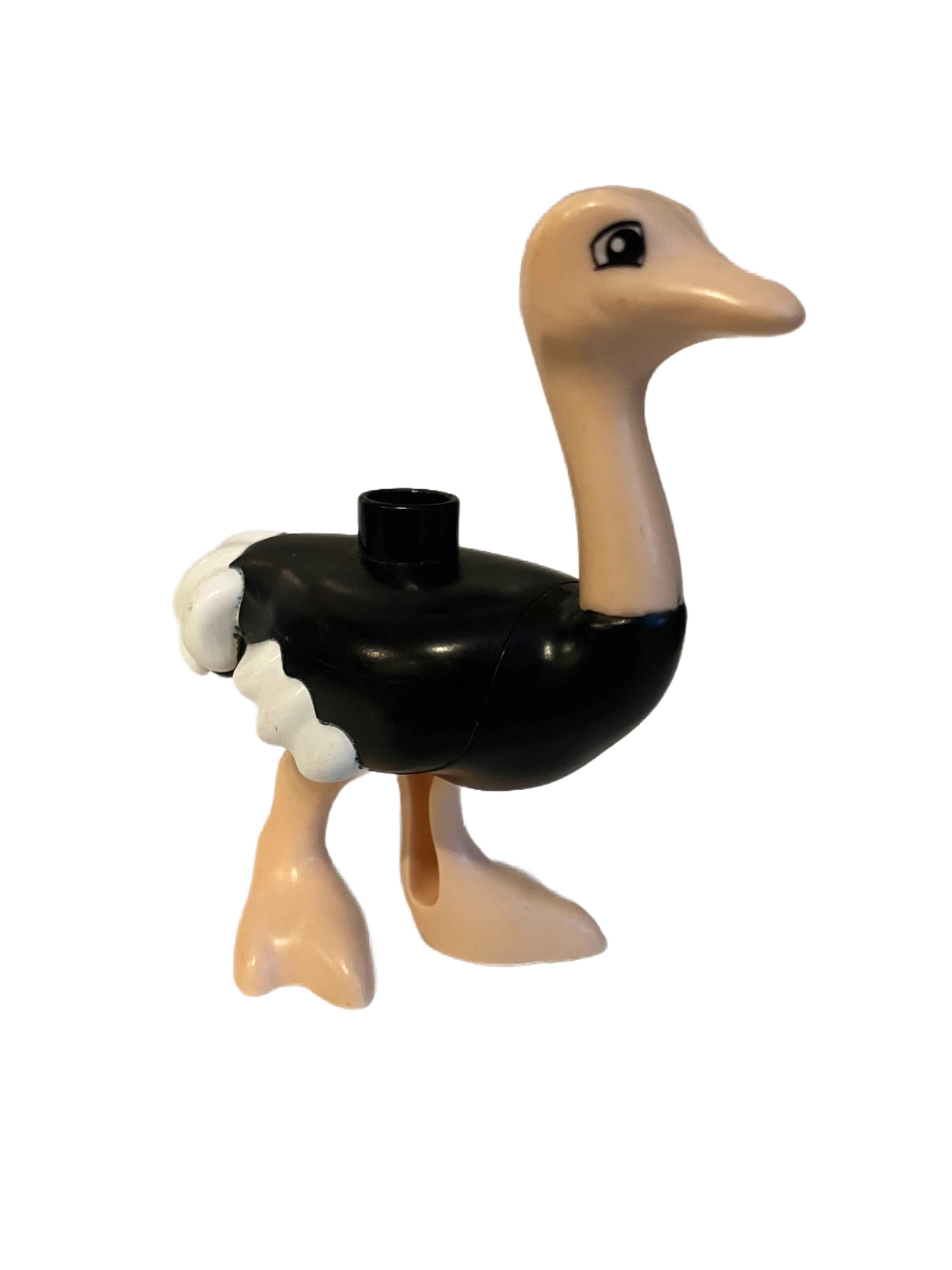 Lego Duplo pštros - bílé peří ohrané!!!