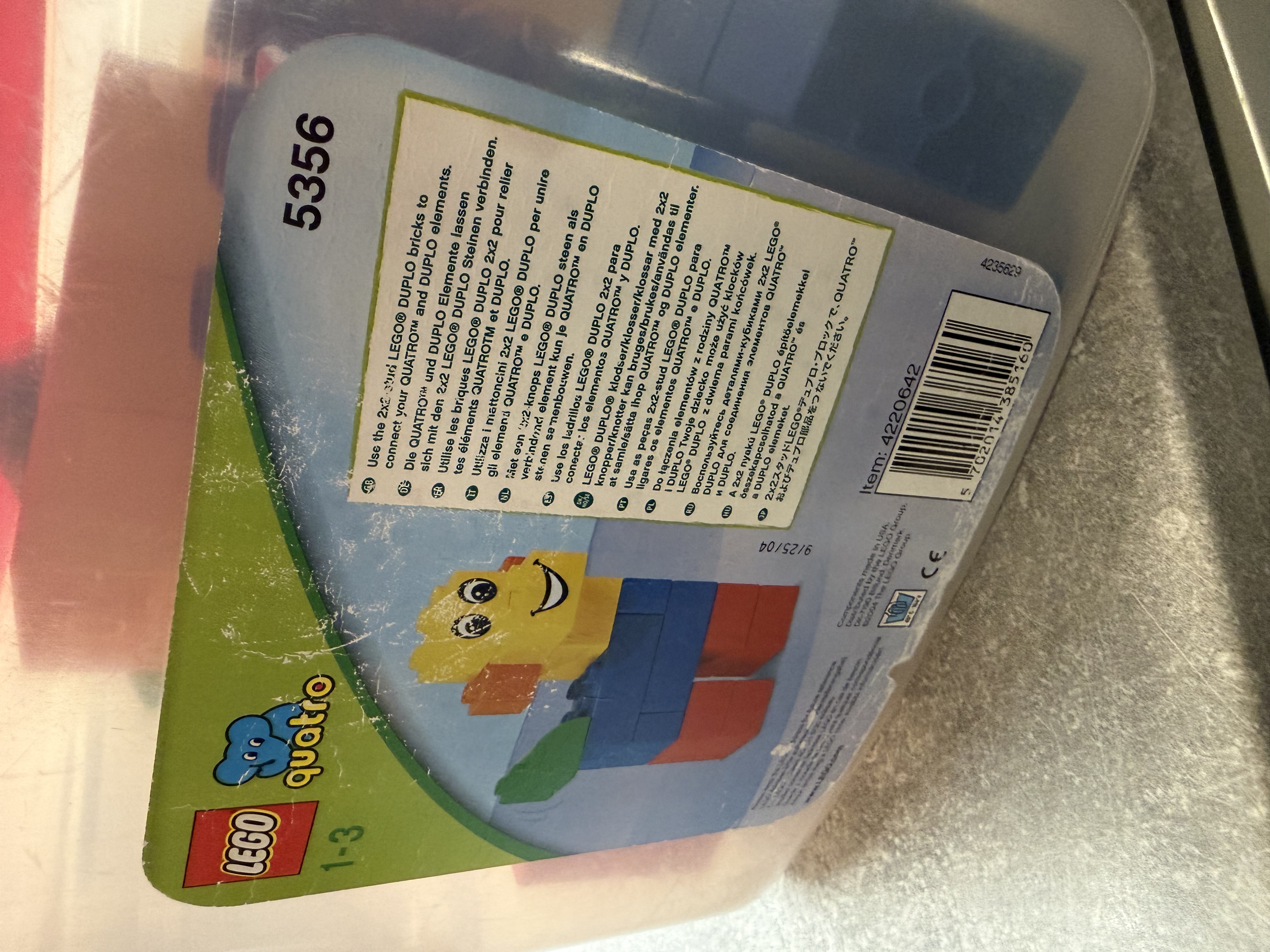 Lego Quatro kyblík 5356 - 50 kostek