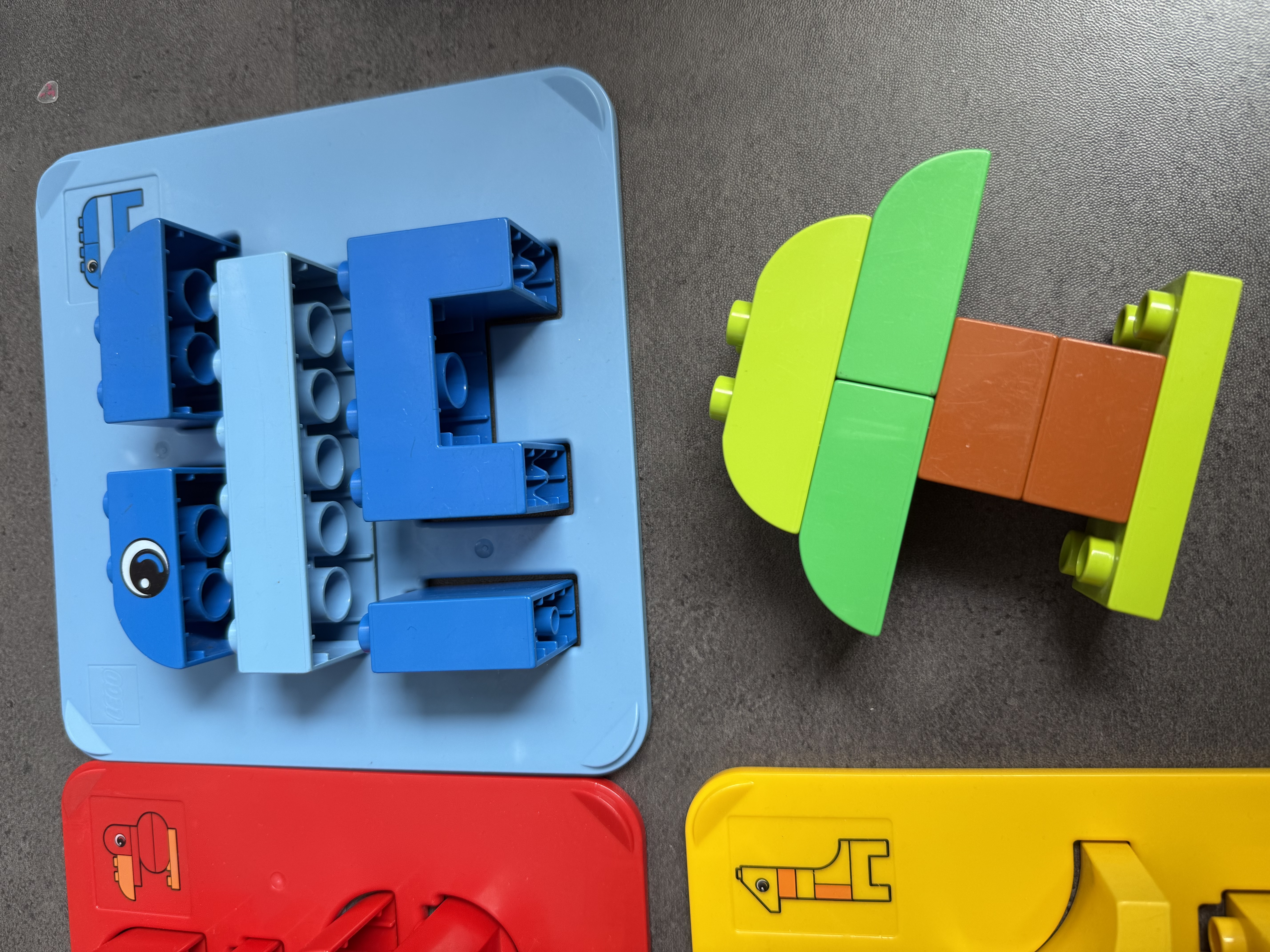 Lego Duplo kostičky 6784 Rozlišování tvarů