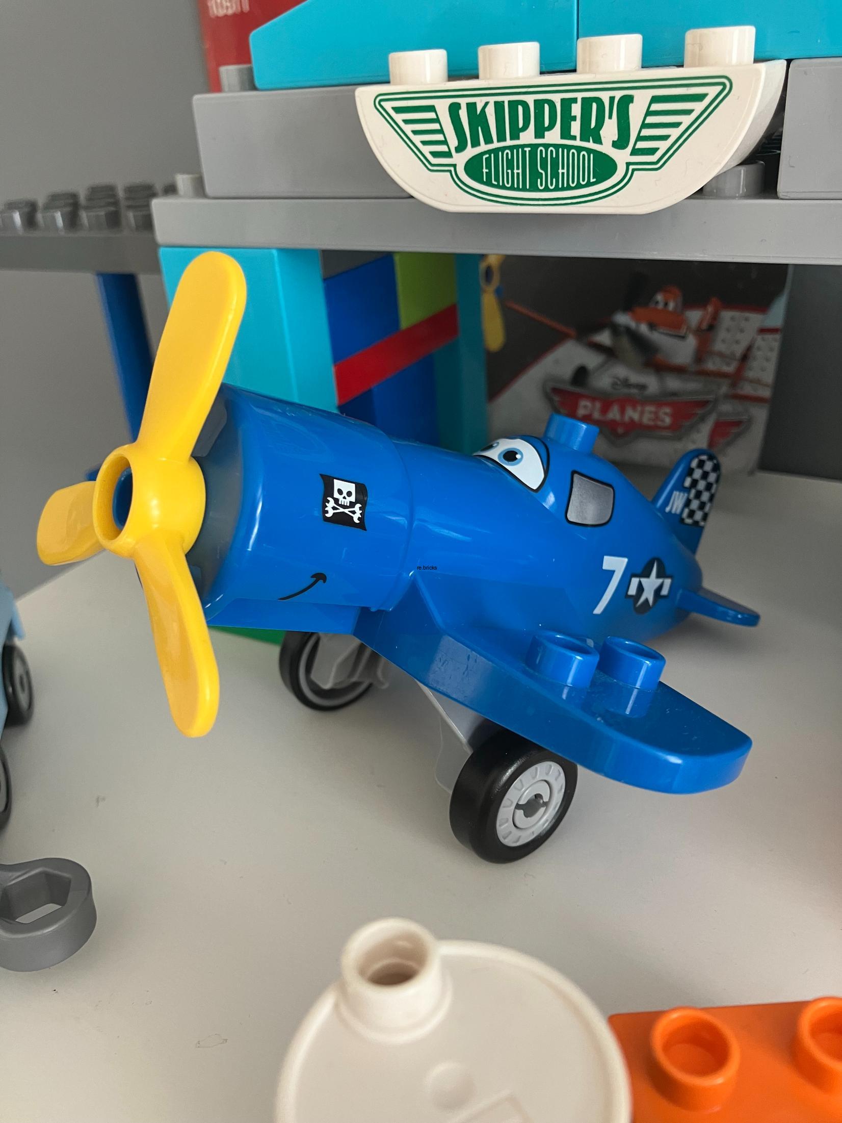 Lego Duplo 10511 Skipperova letecká škola BEZ NÁVODU
