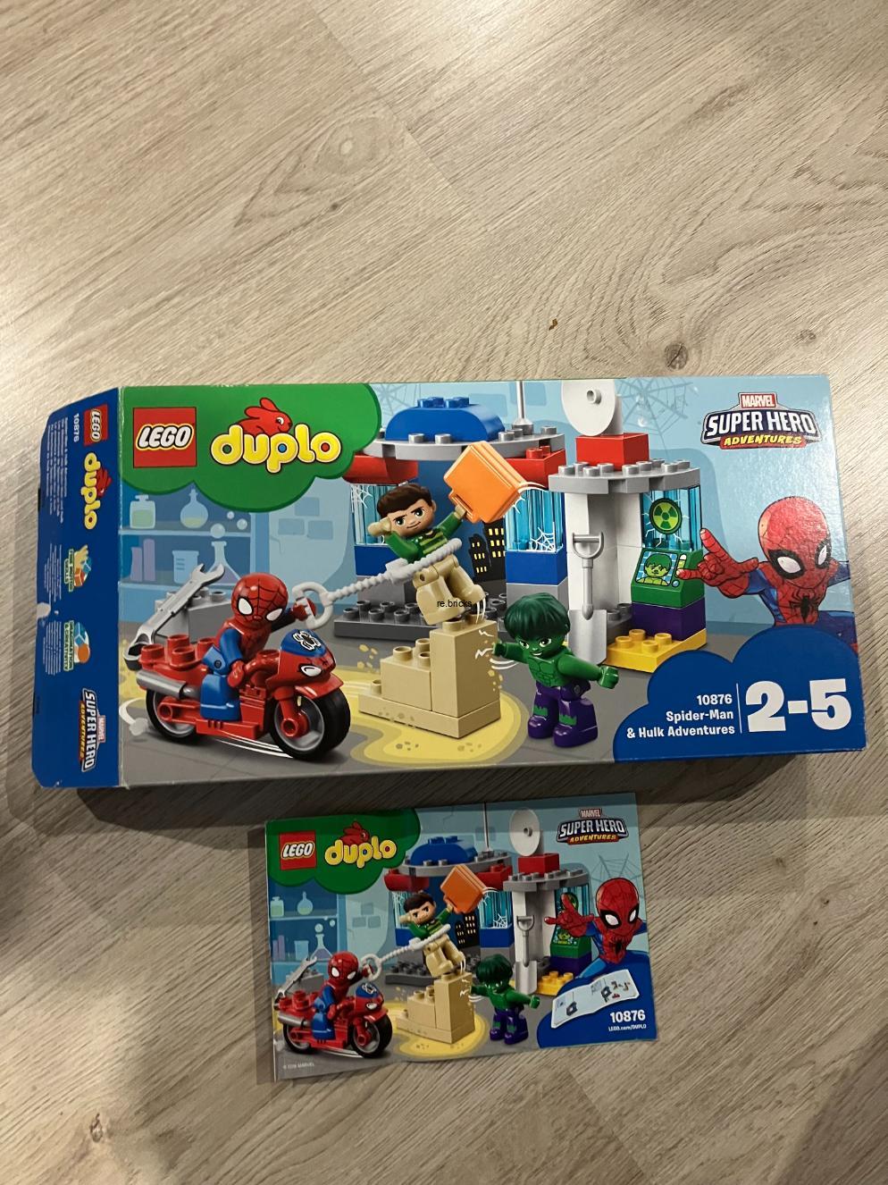 Lego Duplo 10876 Dobrodružství Spidermana a Hulka