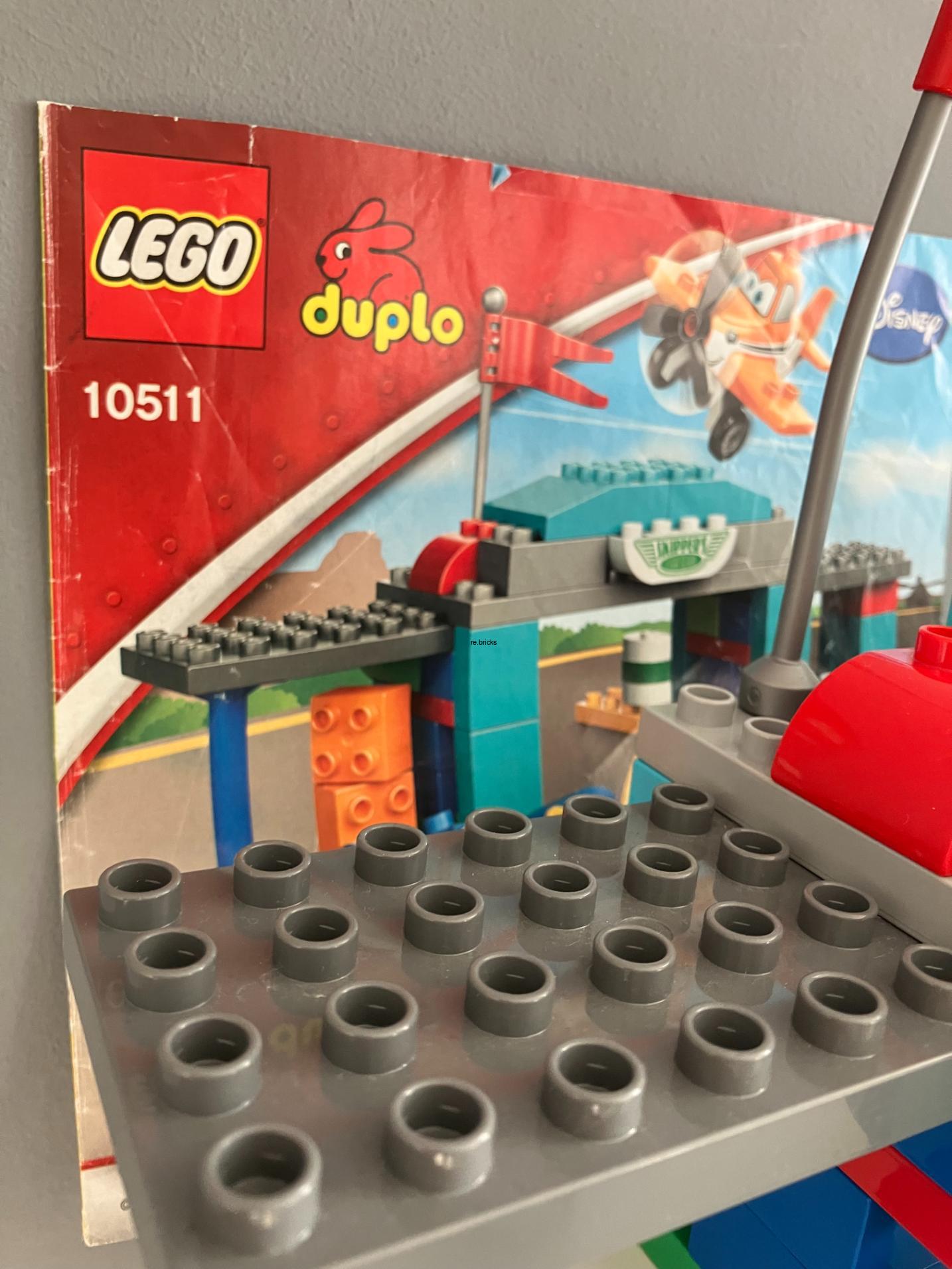 Lego Duplo 10511 Skipperova letecká škola BEZ NÁVODU
