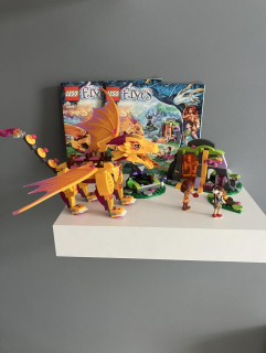 Lego Elves 41175 Lávová jeskyně ohnivého draka