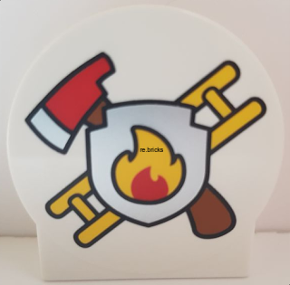 Lego® Duplo® kostka s hasičskou tématikou