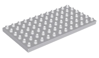 Lego® Duplo® deska 6x12 sv. šedá