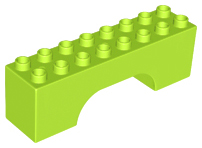 Lego Duplo most sv. zelený 2x8