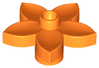 Lego Duplo květina oranžová