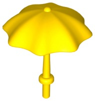 Lego® Duplo slunečník, deštník žlutý