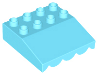 Lego® Duplo® střecha tyrkysová