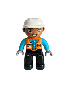 Lego® Duplo® postavička, dělník